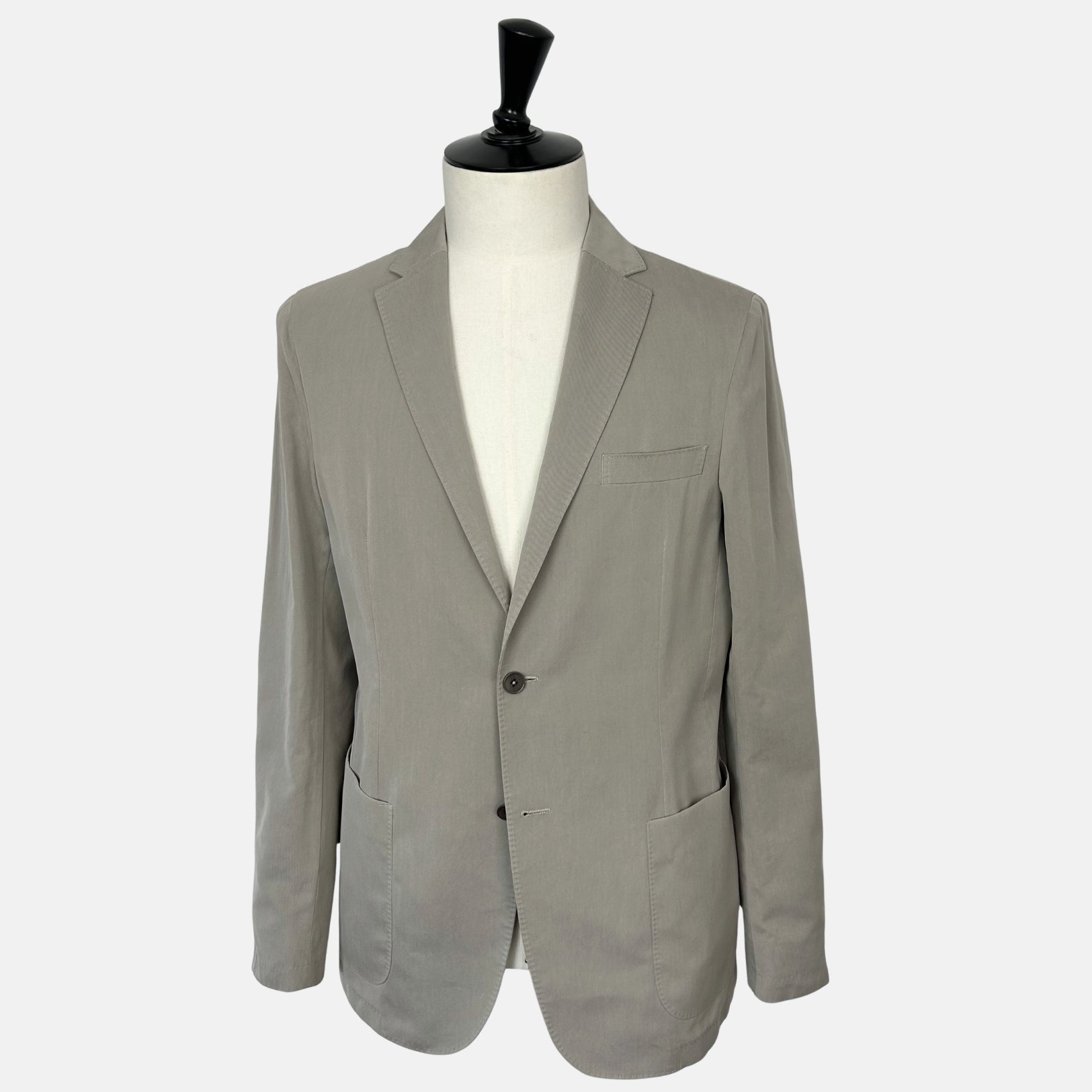 Ecru Suit made of Cotton/Silk (EU 50)