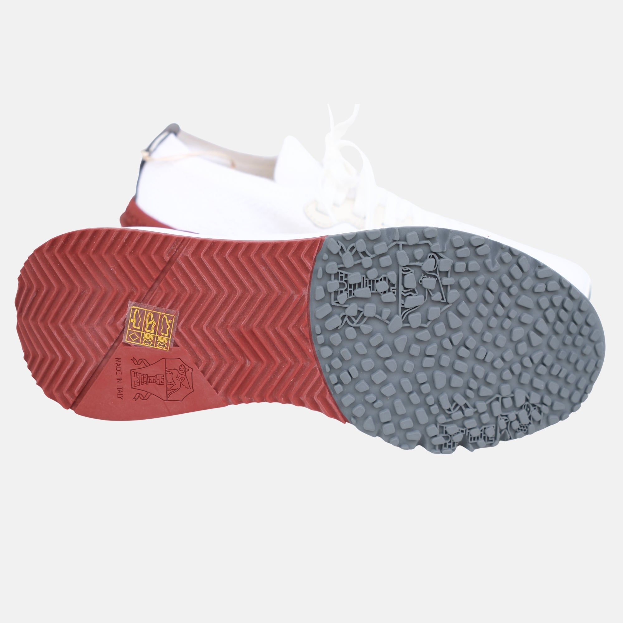 White Sneakers made of Cotton Knit (EU 42)
