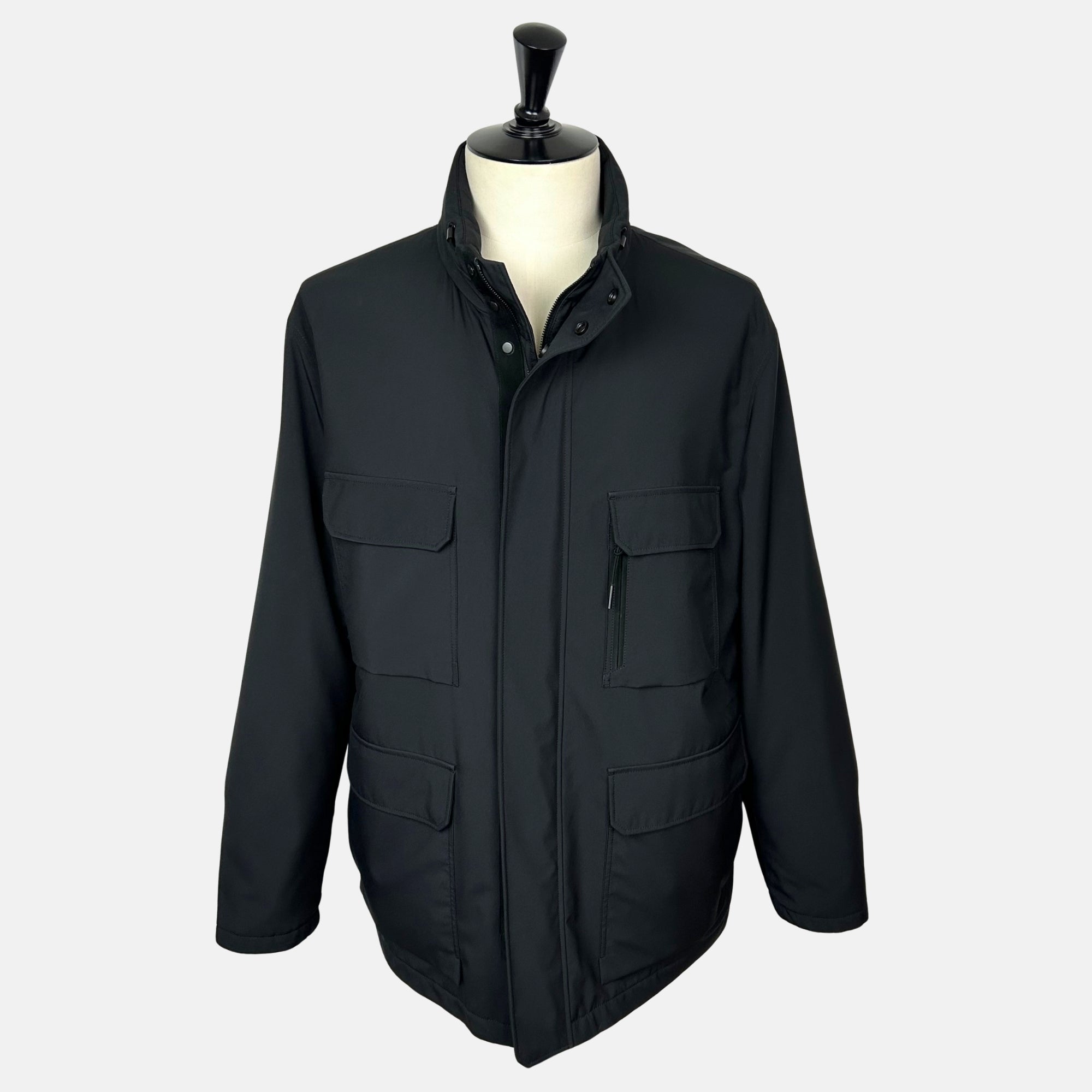 Black  Jacket made of Polyester (EU 56)
