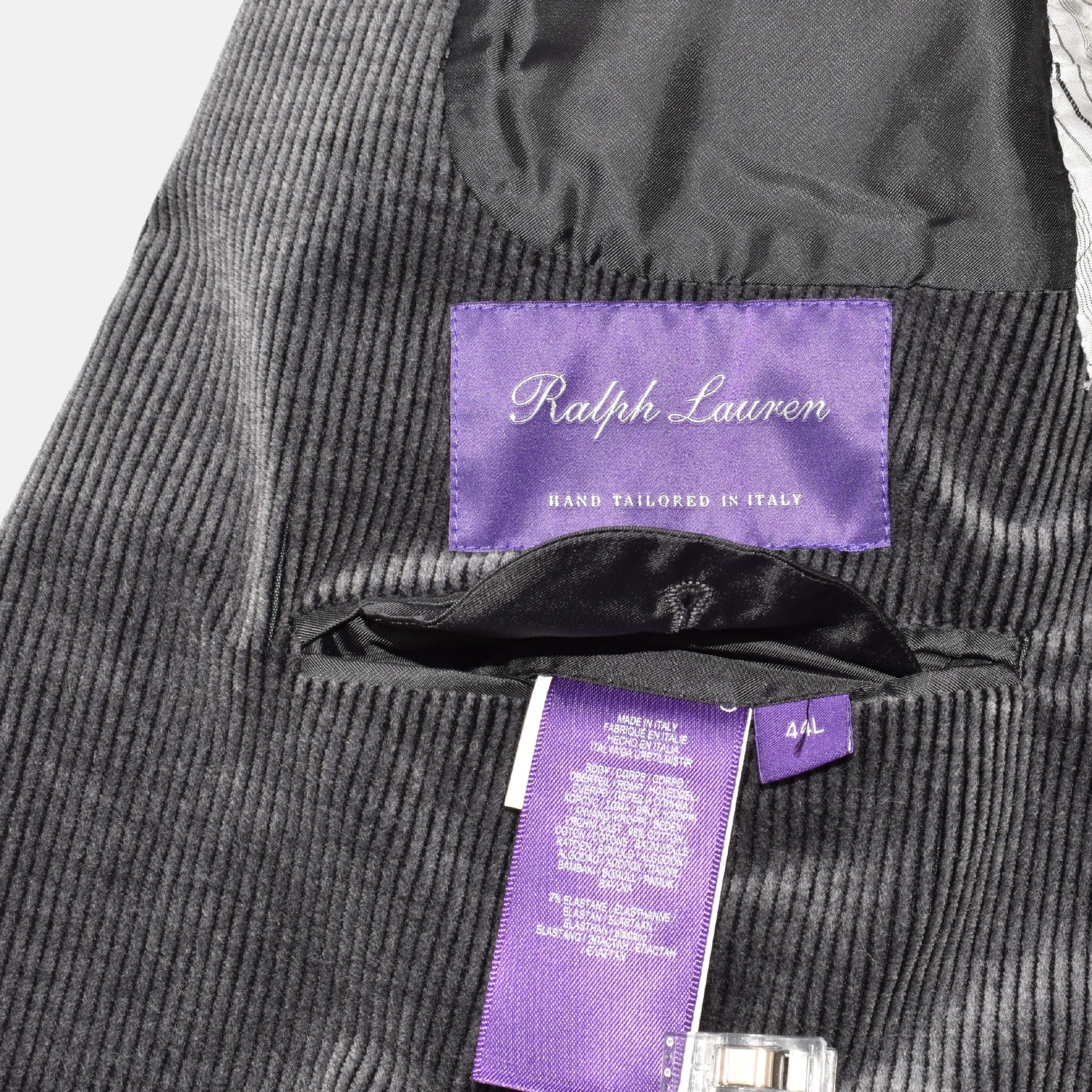 Grey Corduroy Blazer (EU 54L)