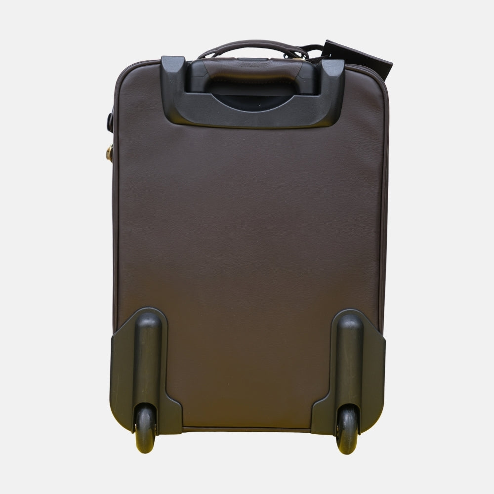 Brown Leather Trolley