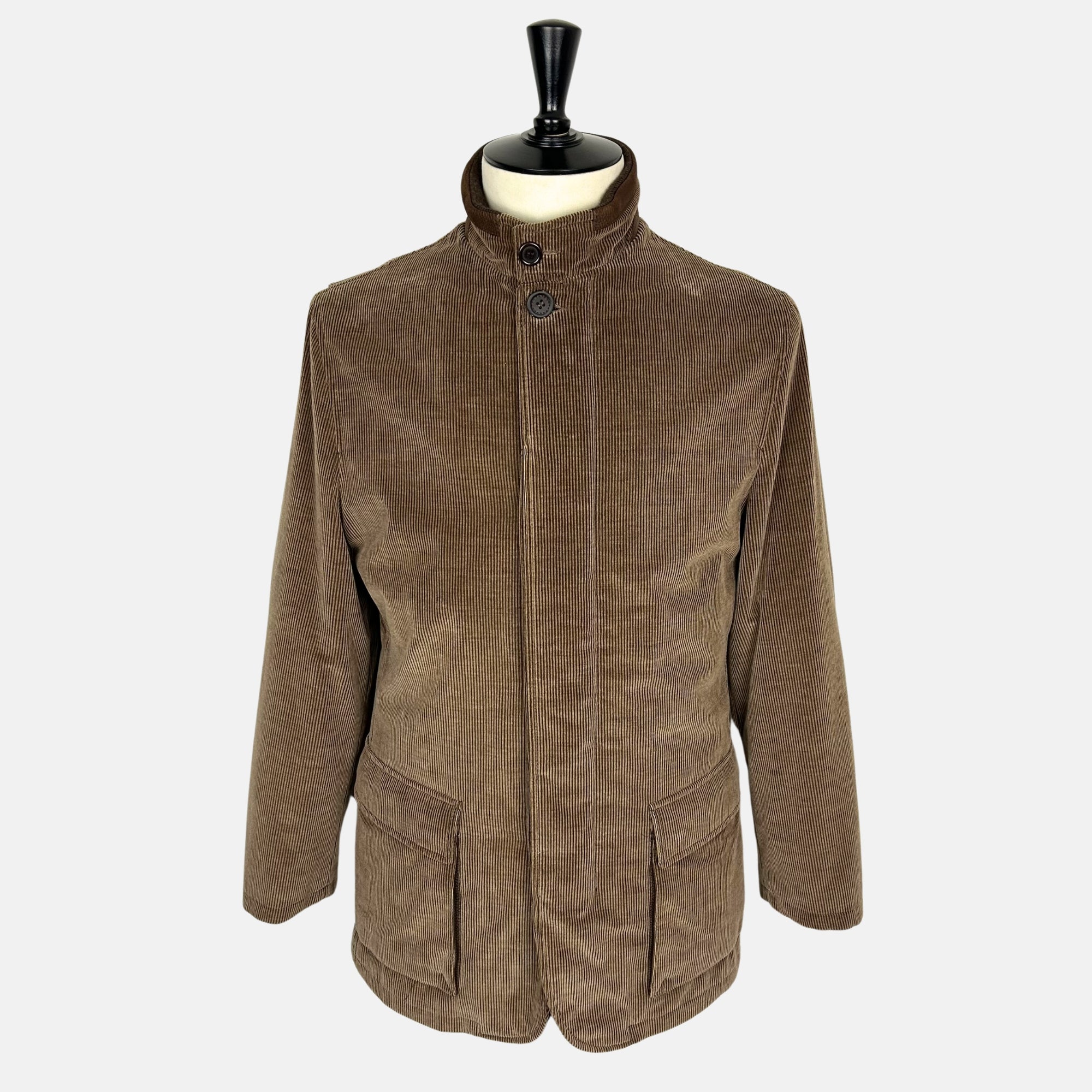 Brown Corduroy Jacket made of Cotton/Cashmere (EU 48)