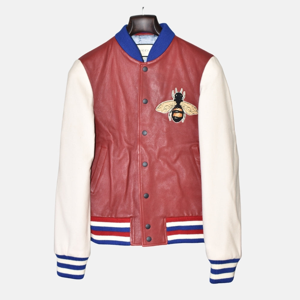 College Jacket made of Leather (EU 46)