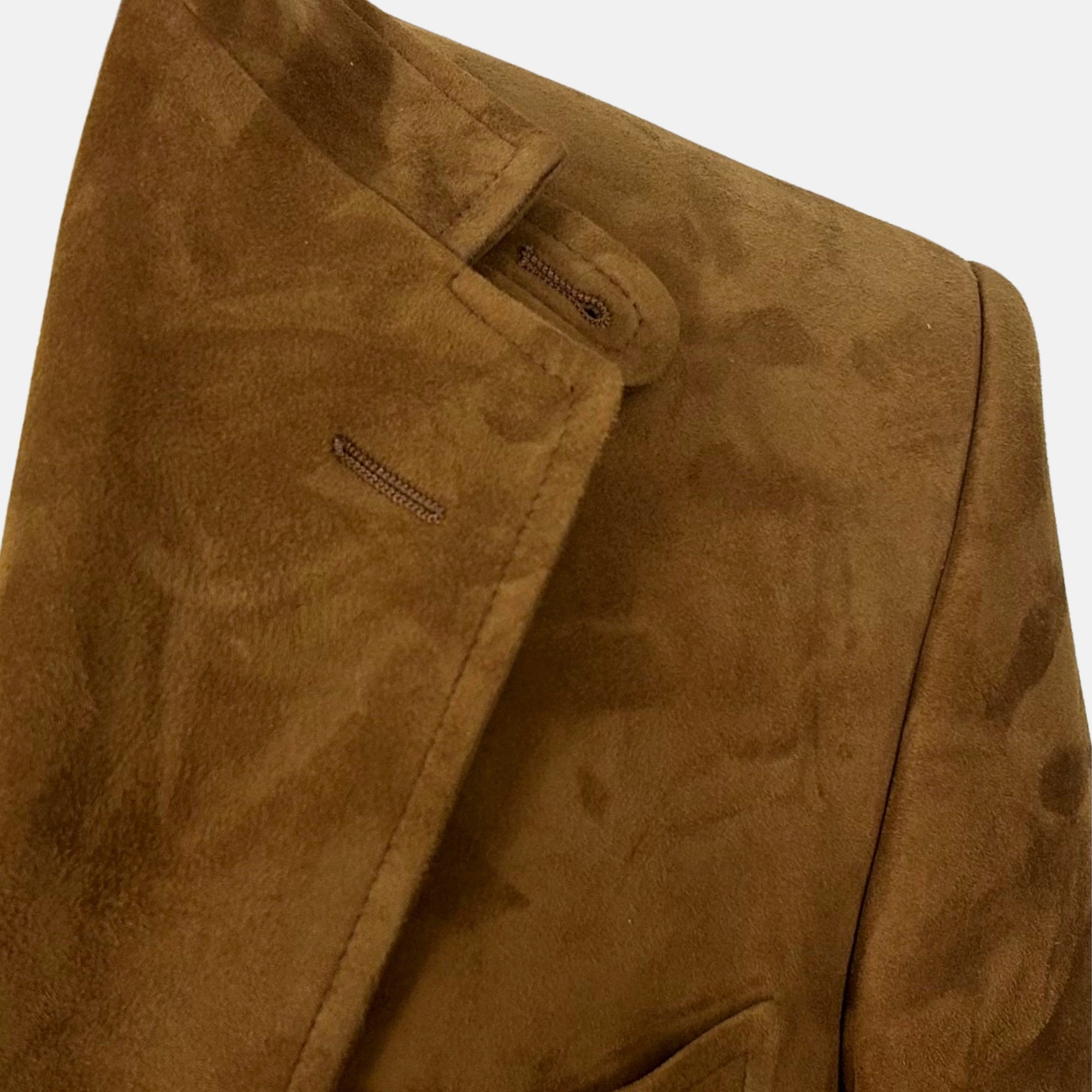 Brown Jacket made of  Lamb Suede (EU 48)