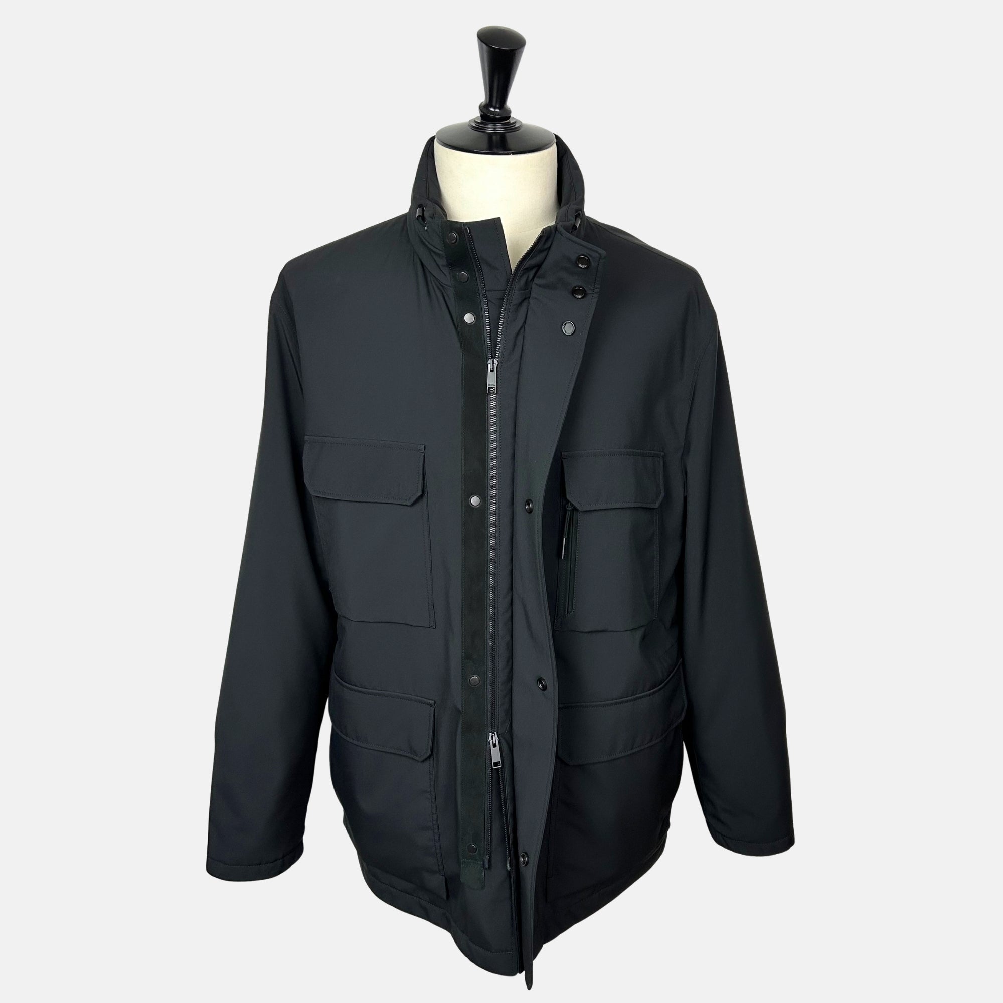 Black  Jacket made of Polyester (EU 56)