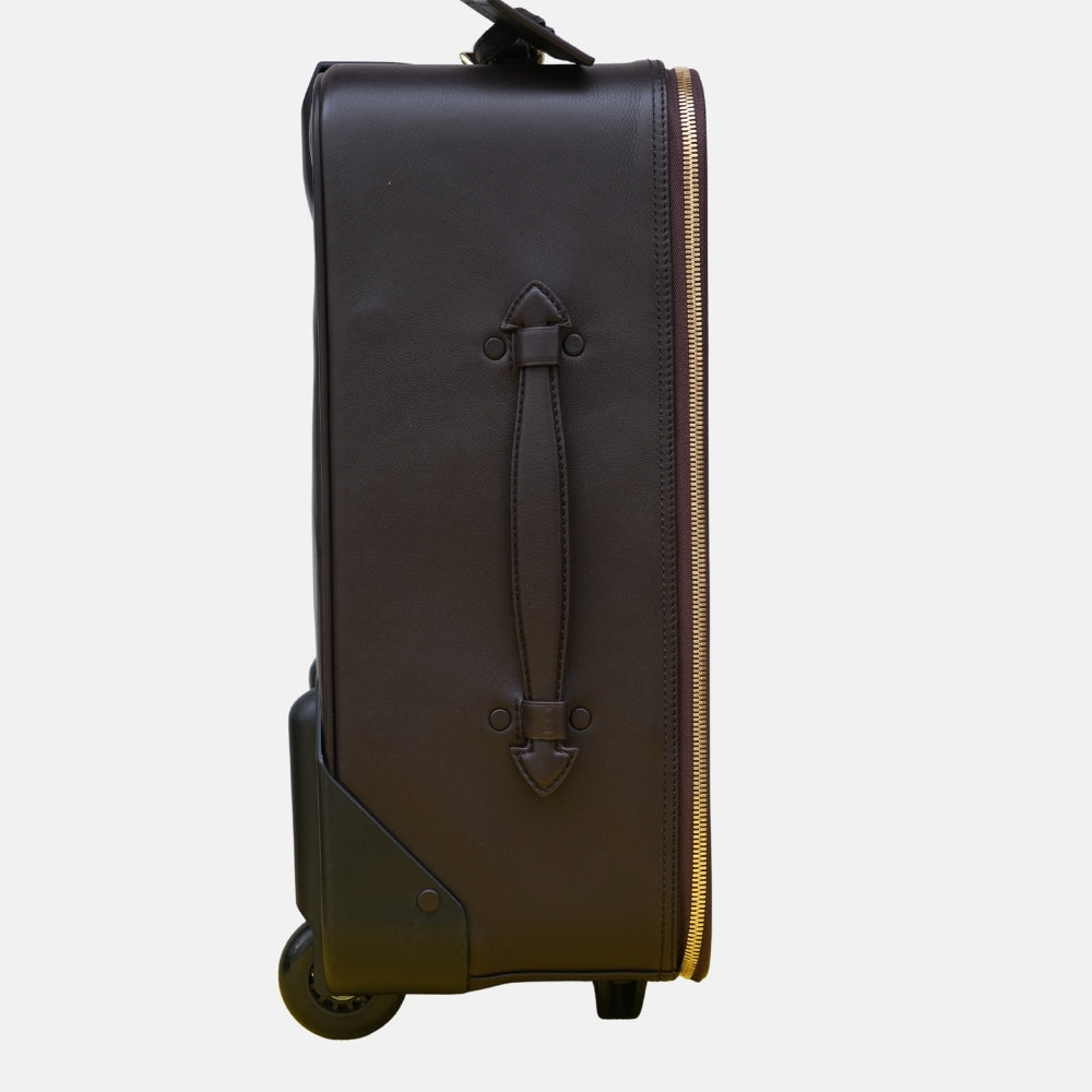Brown Leather Trolley