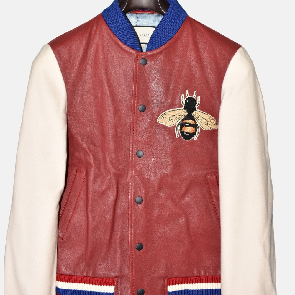 College Jacket made of Leather (EU 46)