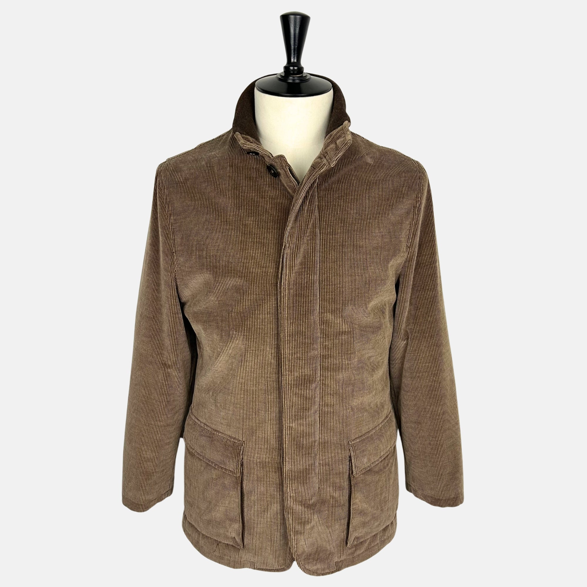 Brown Corduroy Jacket made of Cotton/Cashmere (EU 48)