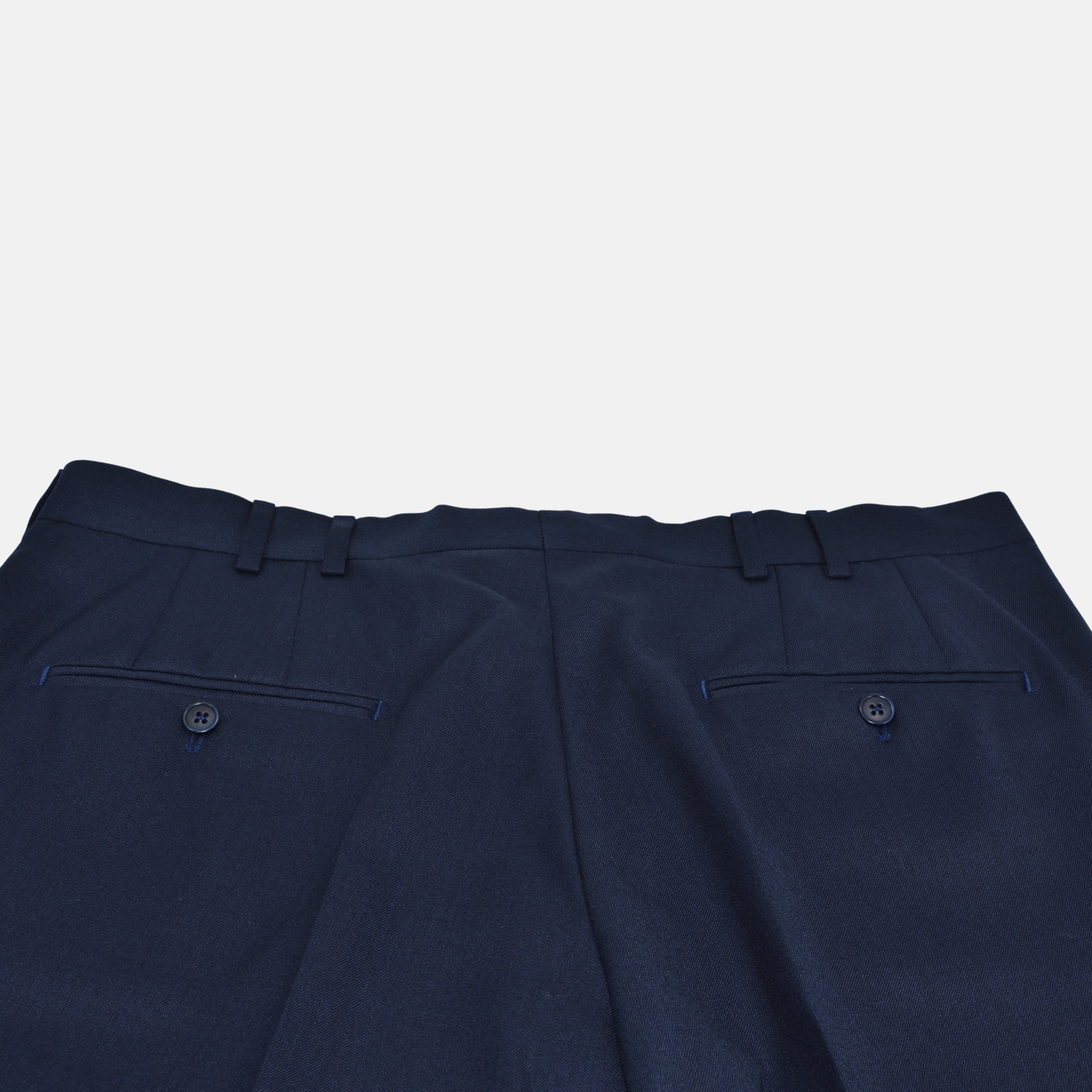 Navy Suit made of Virgin Wool (EU 52)