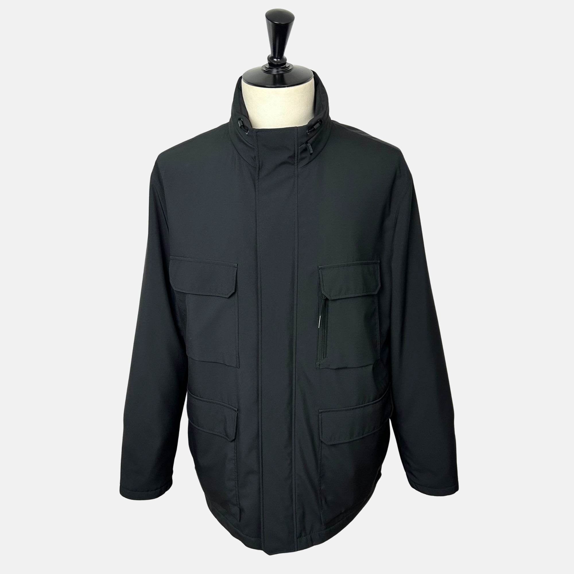 Black  Jacket made of Polyester (EU 56)