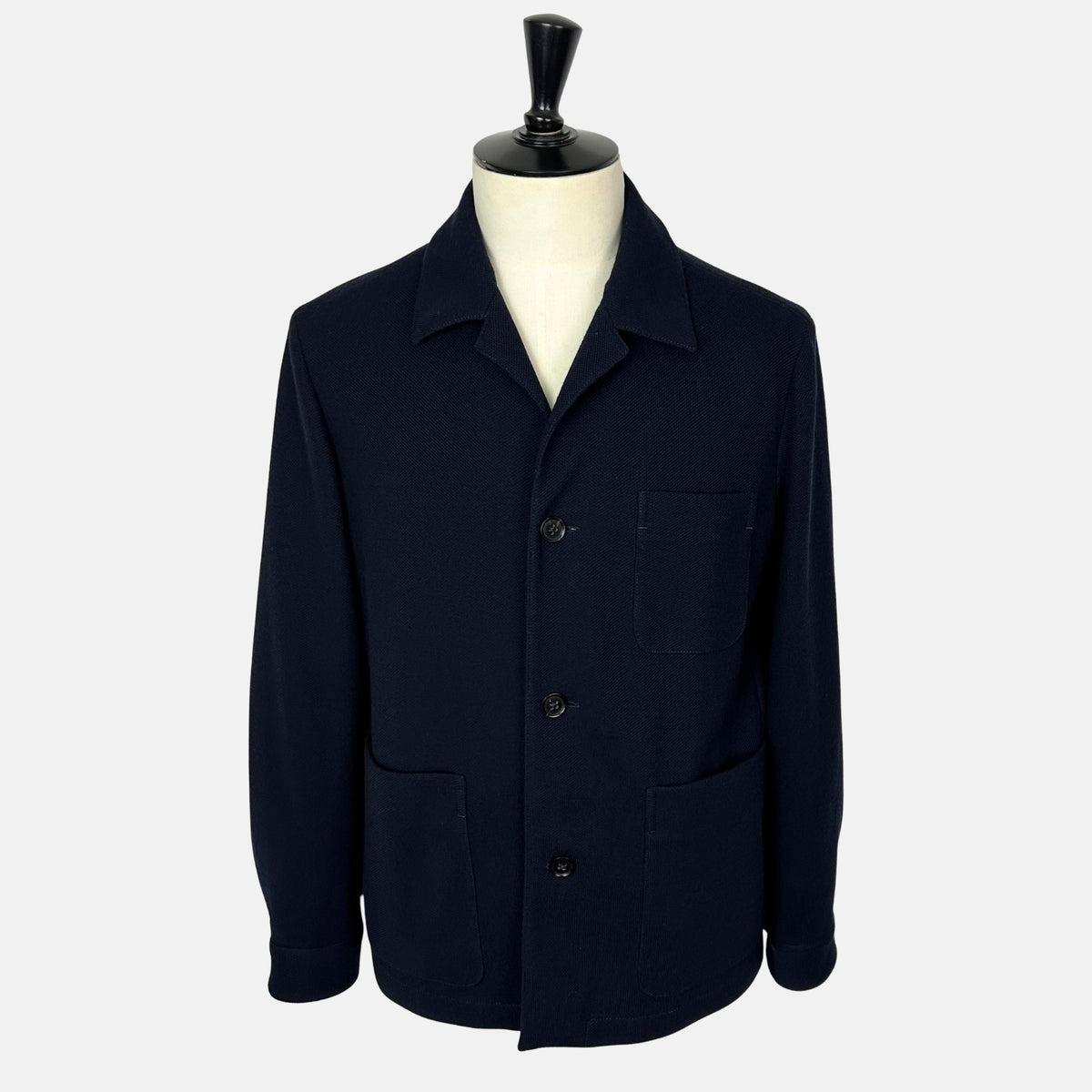 Navy Jacket made of Wool/Cotton (EU 50)
