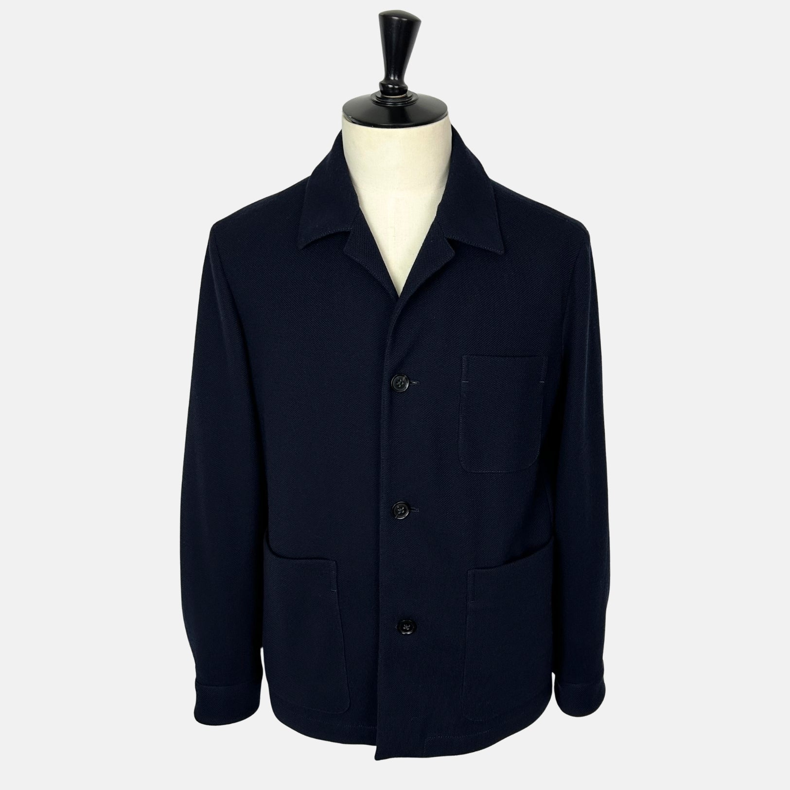 Navy Jacket made of Wool/Cotton (EU 50)