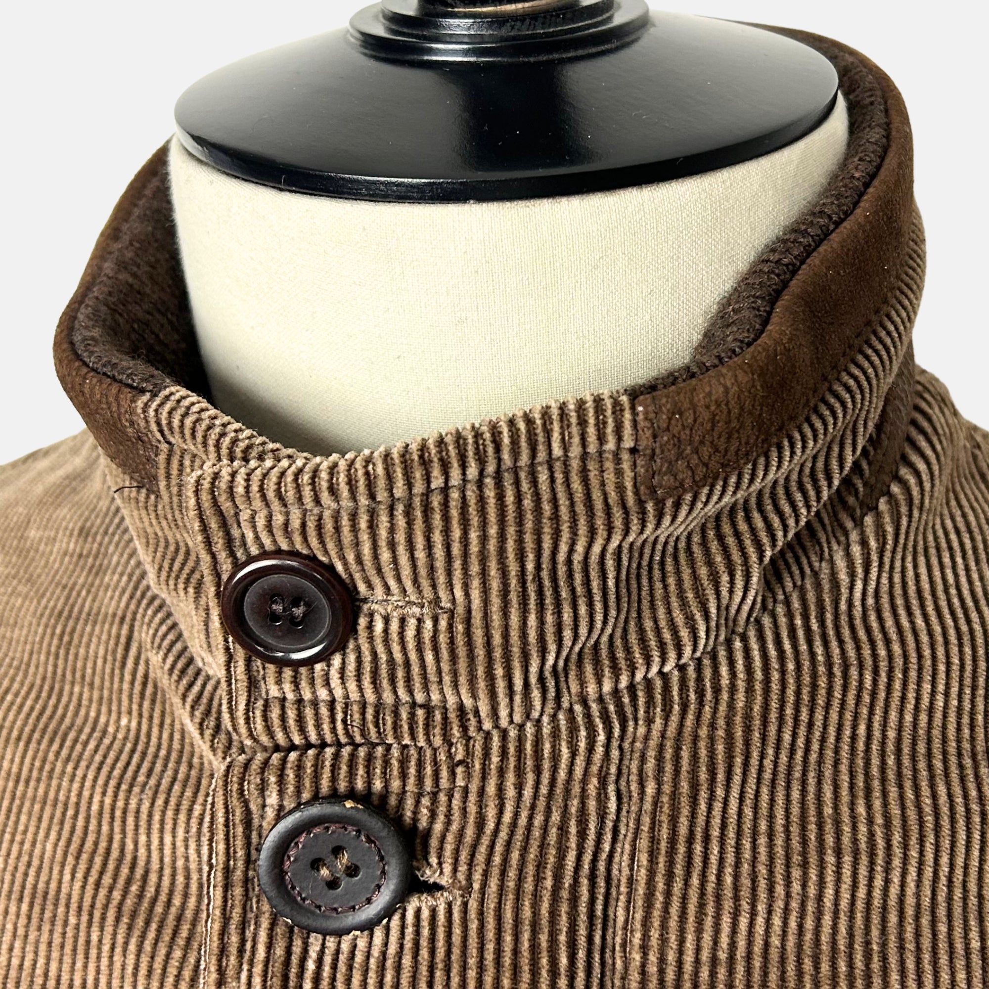 Brown Corduroy Jacket made of Cotton/Cashmere (EU 48)