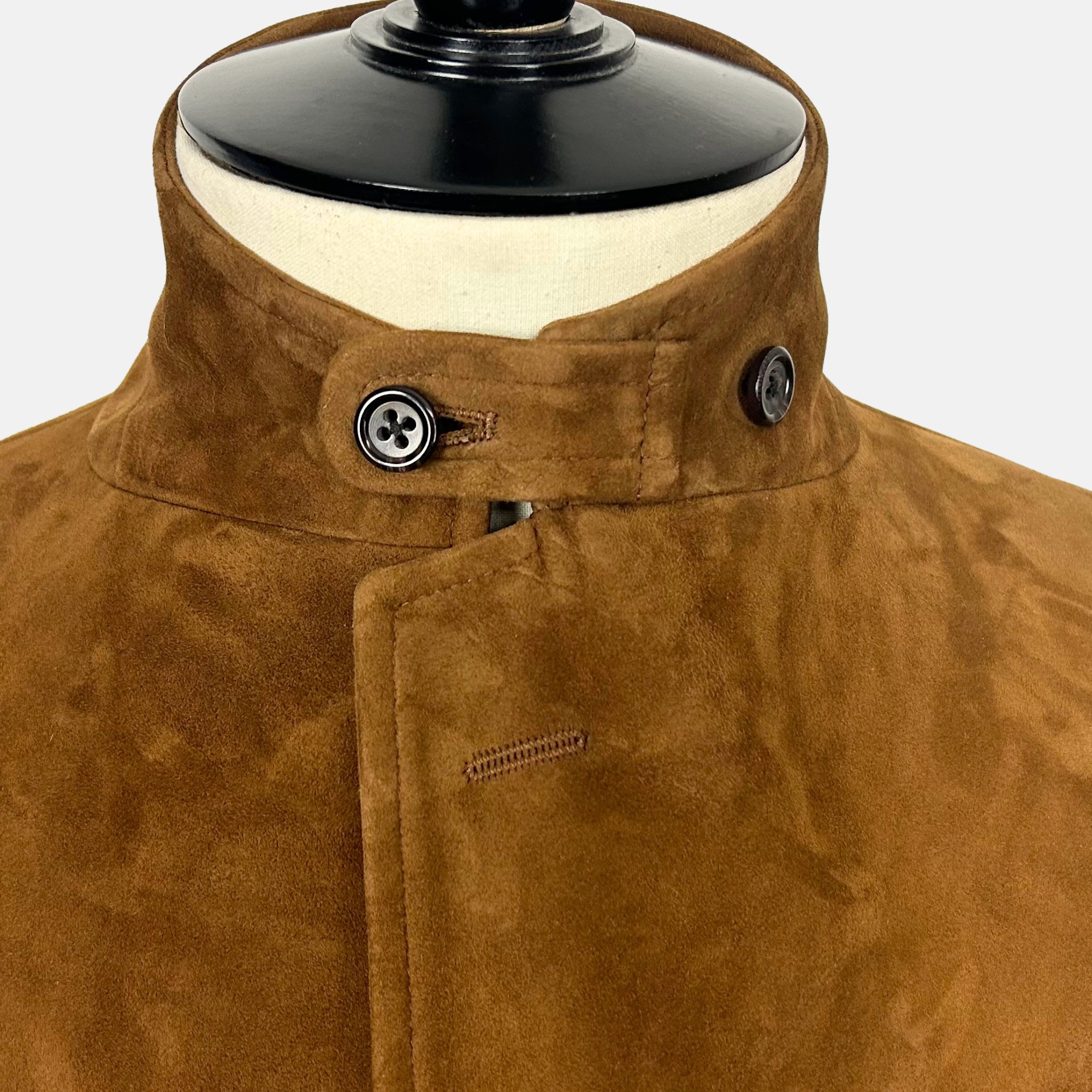 Brown Jacket made of  Lamb Suede (EU 48)