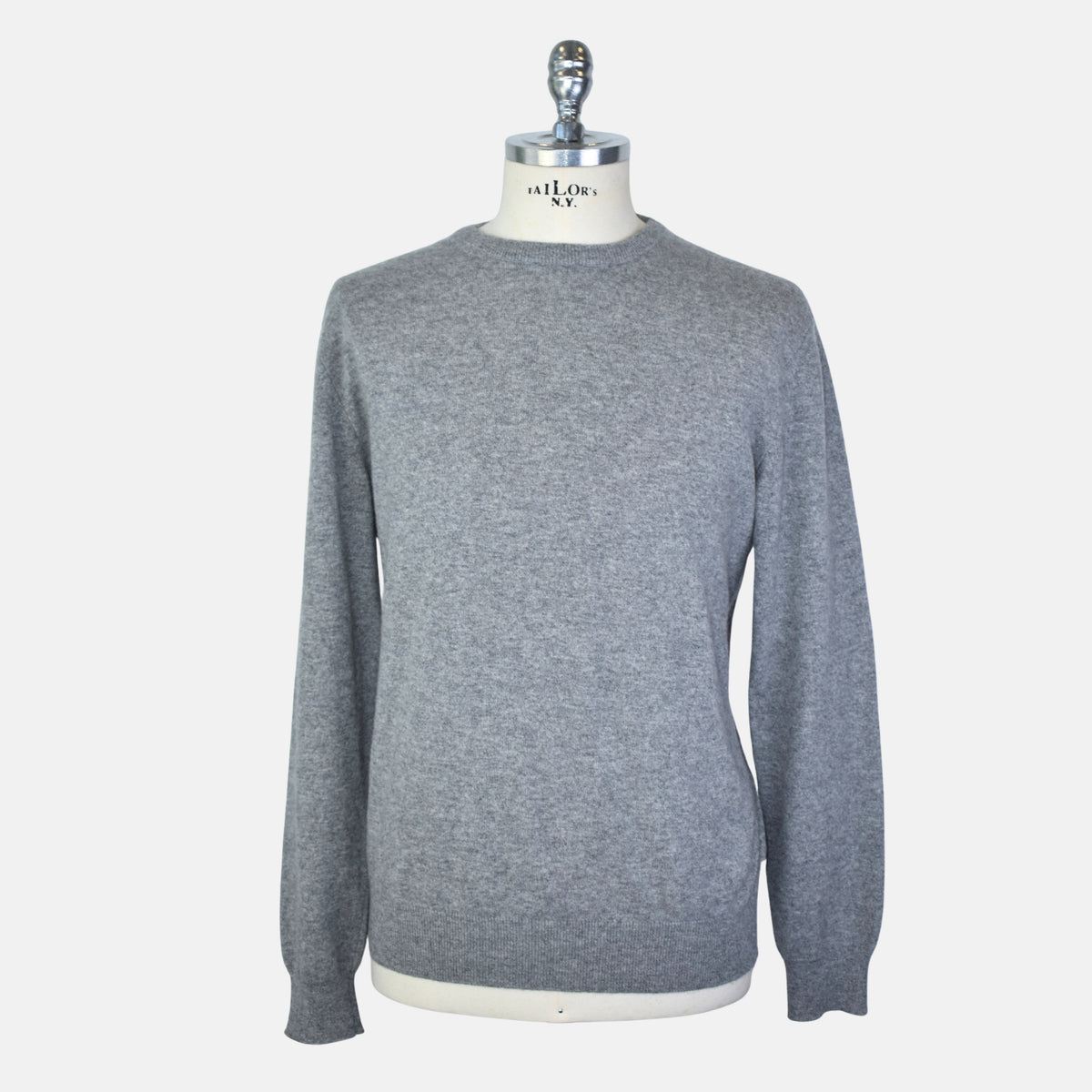 Gray Sweater made of Oasi Cashmere (EU 52)