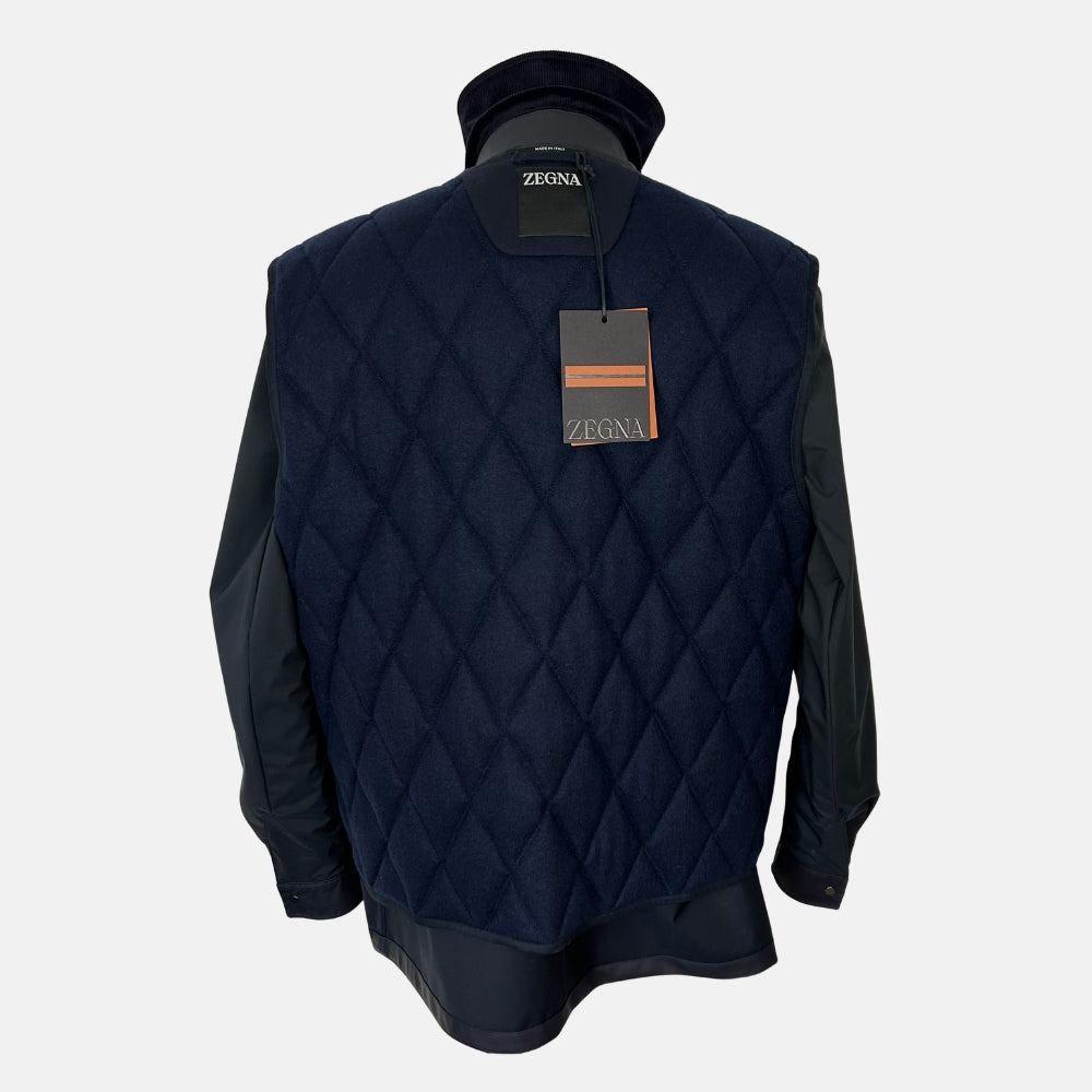 Navy Jacket with dettachable Vest (EU 48)