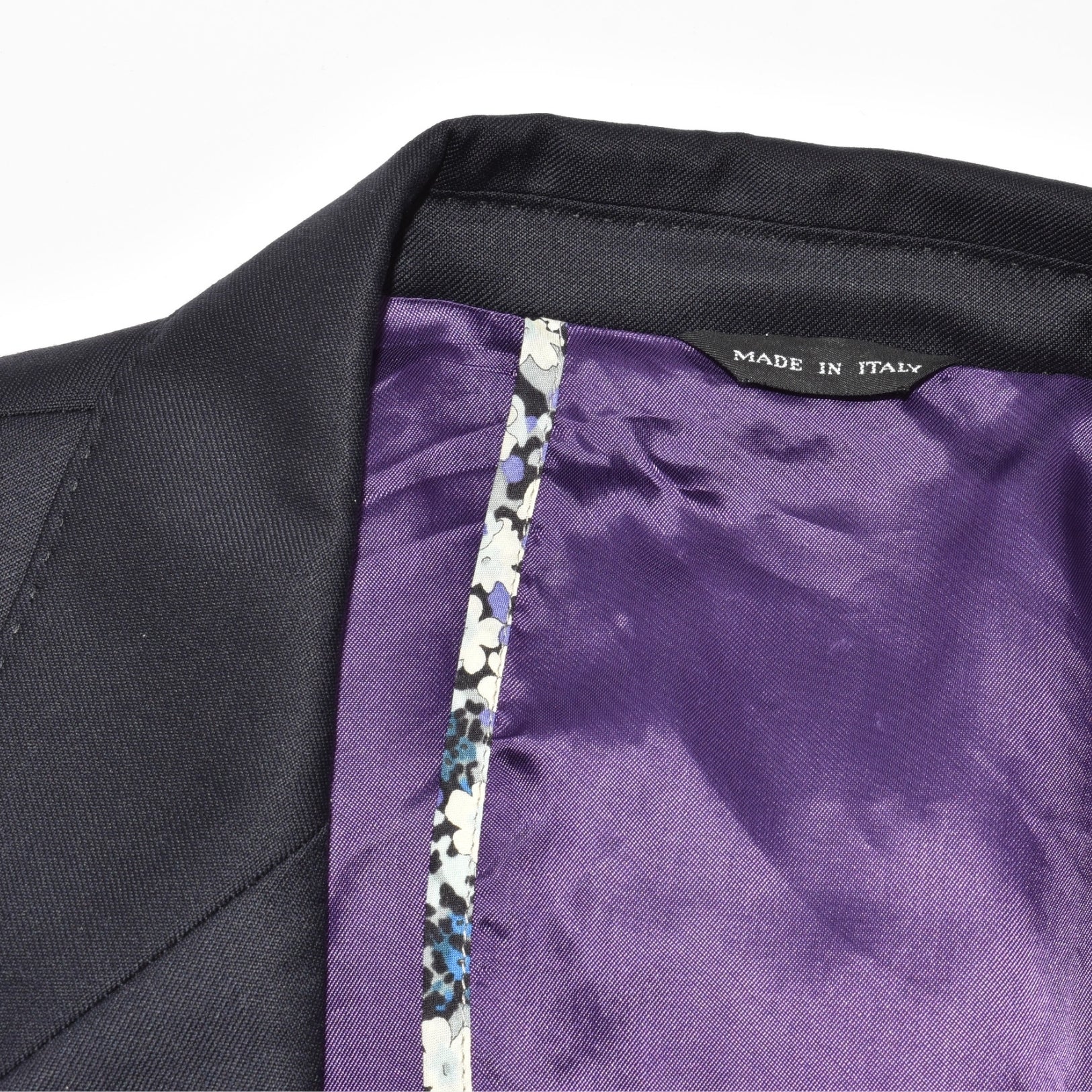 Midnight Blue Blazer made of Merino Wool/Cashmere (EU 50)
