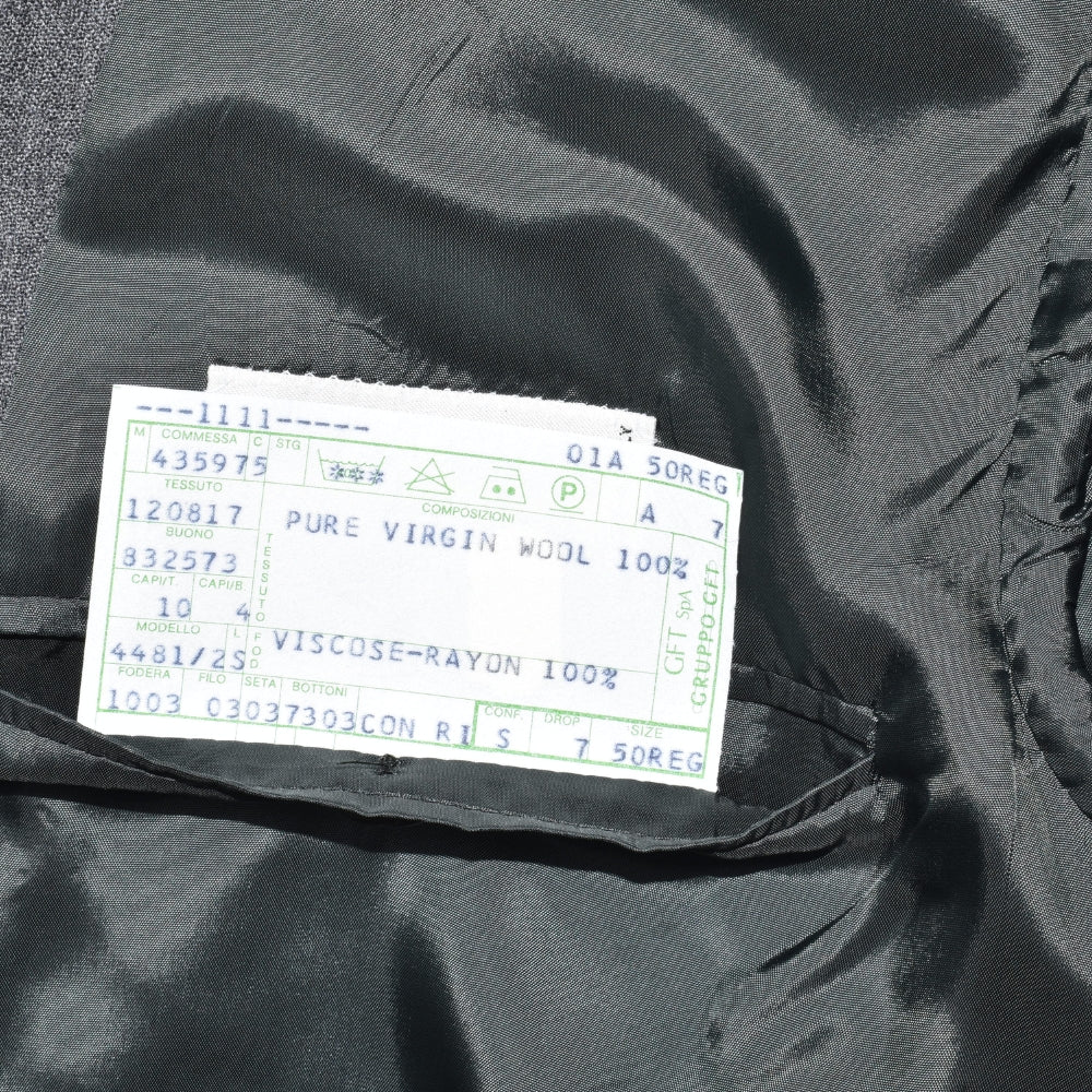 Gray Suit made of Virgin Wool (EU 50) (Vintage)