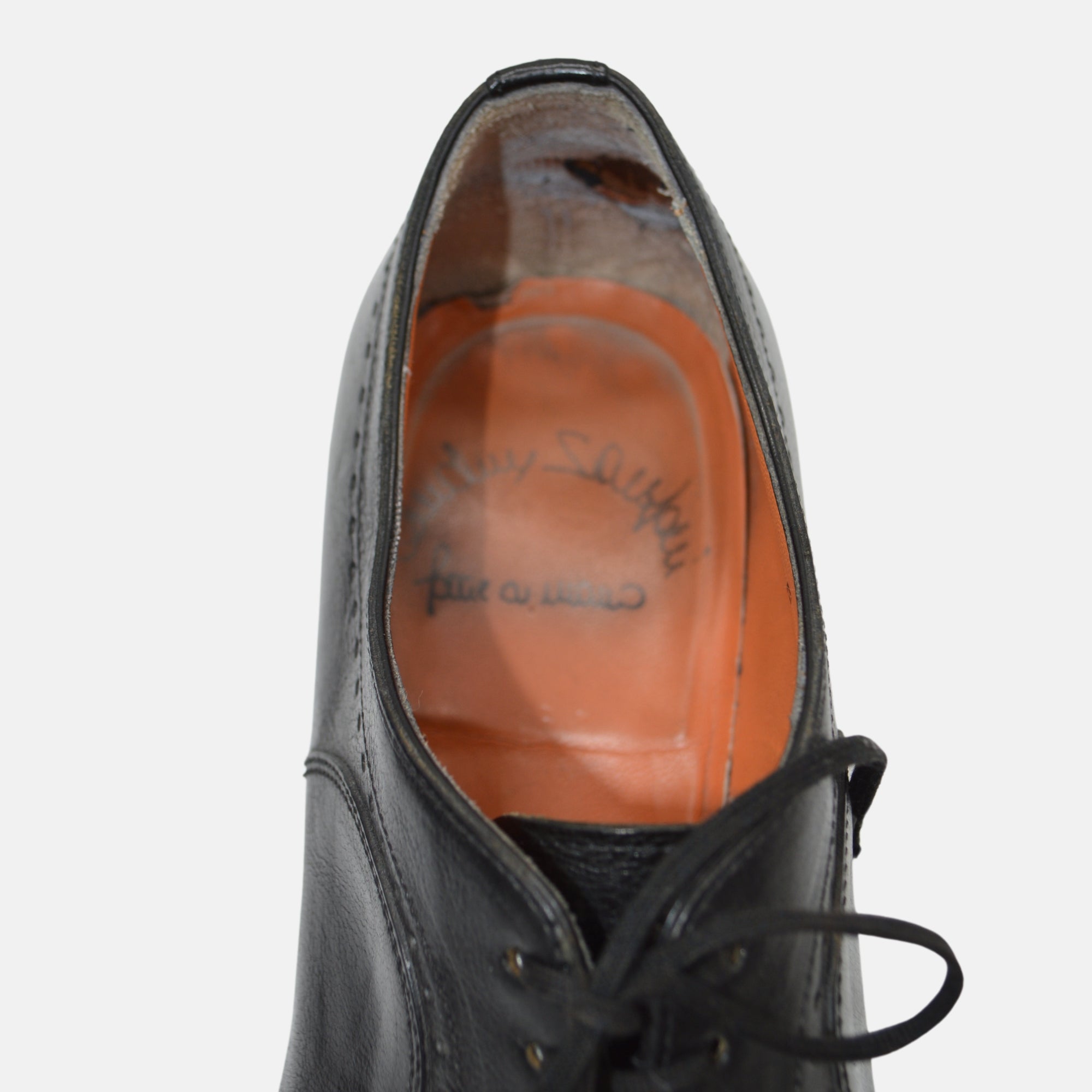 Black Oxford Shoes made of Leather (EU 39,5)