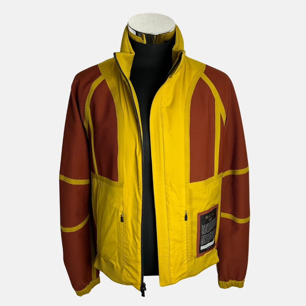 Yellow Stretch-Shell Jacket 175LP made of Nylon/Elastane (S)