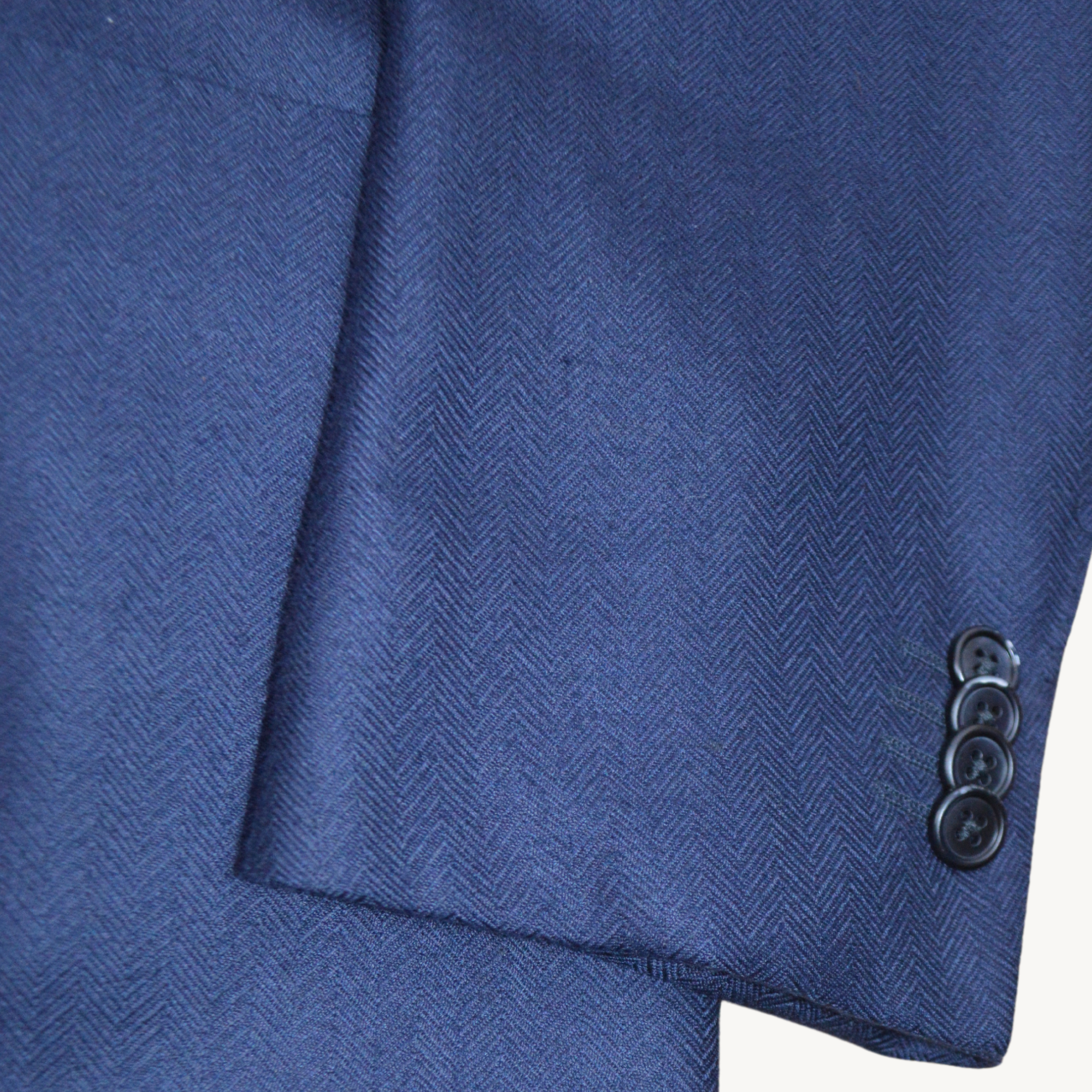 Navy Blue Blazer made of Cashmere (EU 54)