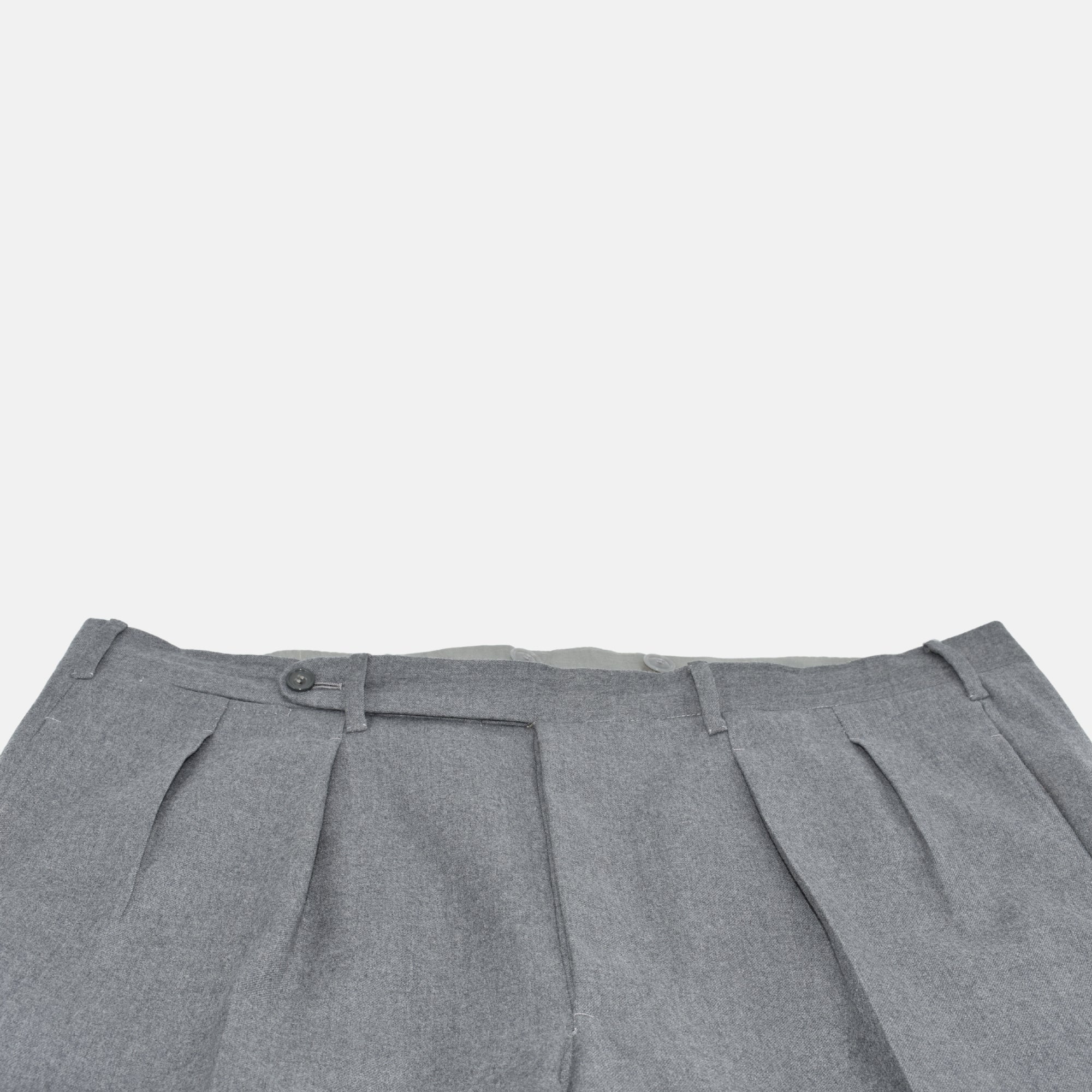 Gray Suit made of Wool (EU 52L)