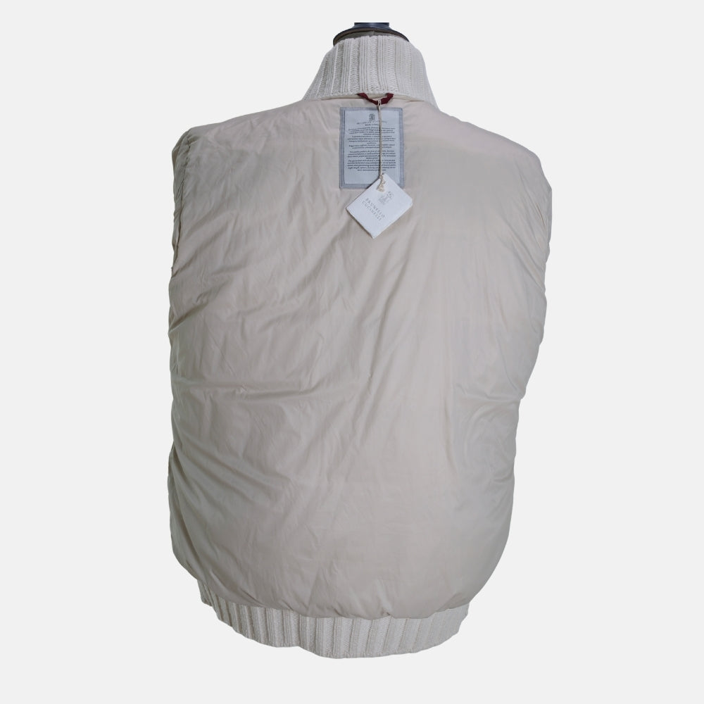 Offwhite Knitted Cashmere Jacket (EU 50)