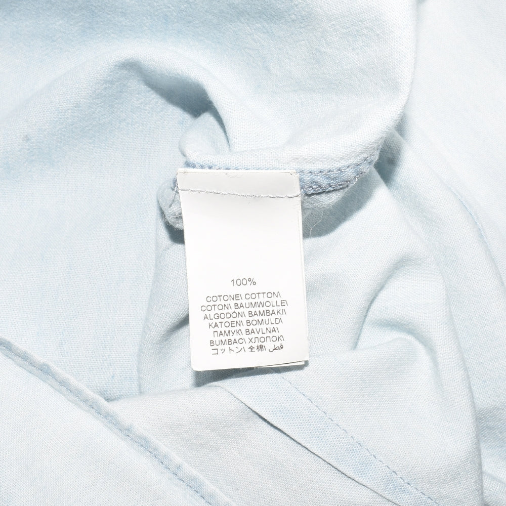 Light Blue Denim Shirt made of Cotton (L)
