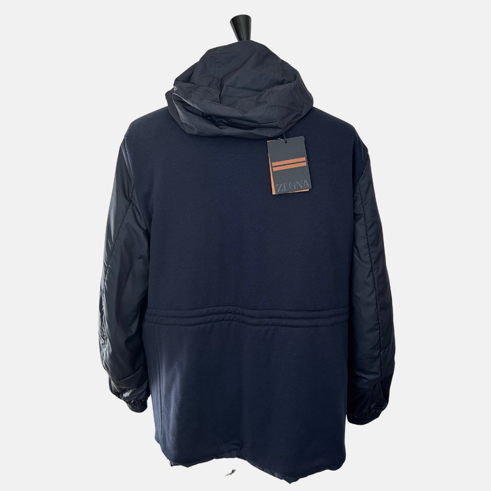 Navy Jacket made of Wool/Polyamide (EU 58)