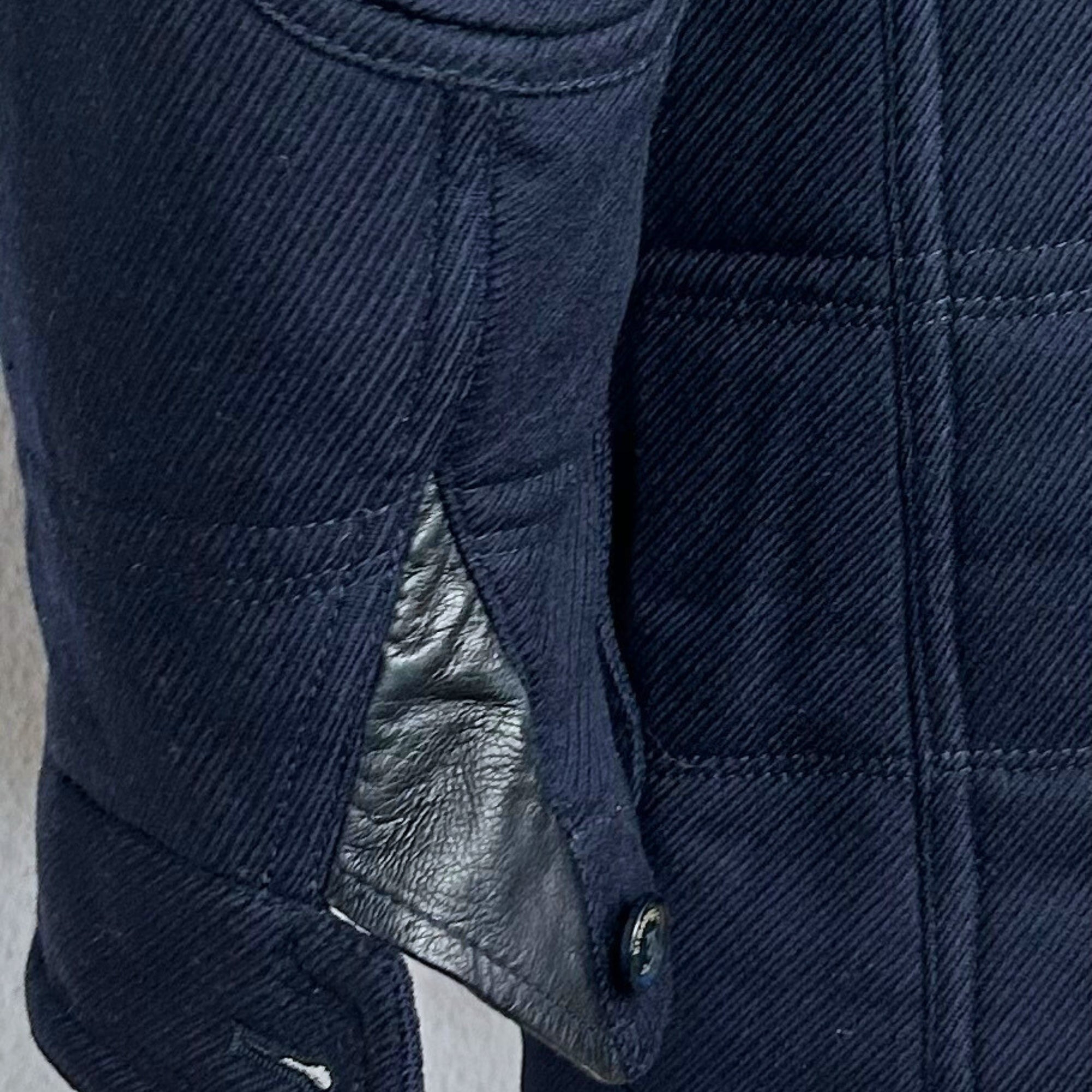 Navy  Parka made of Baby Cashmere (EU 50)