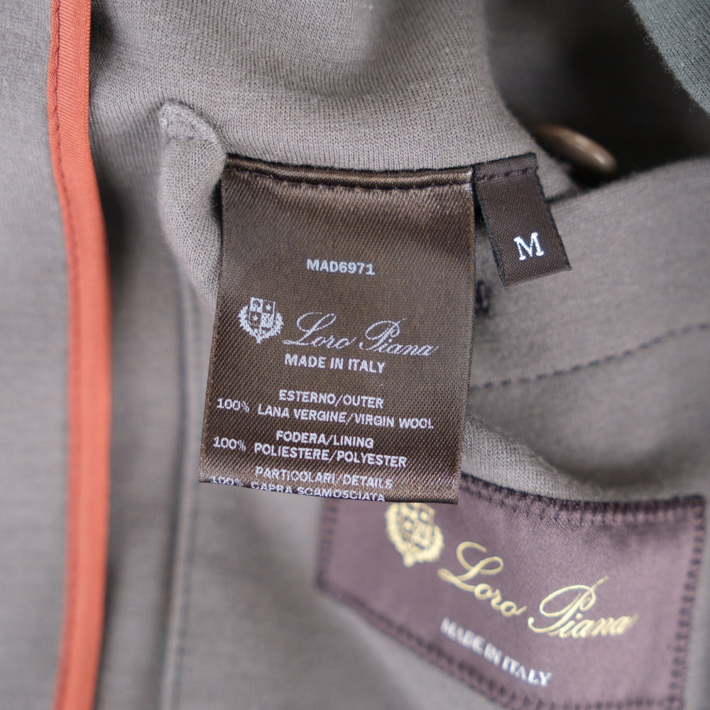 Gray Shirt Jacket made of Virgin Wool (M)