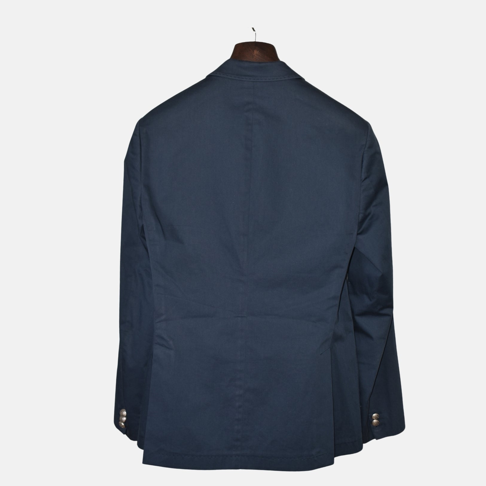 Indigo Blue Doublebreasted  Blazer made of Cotton (EU 50)