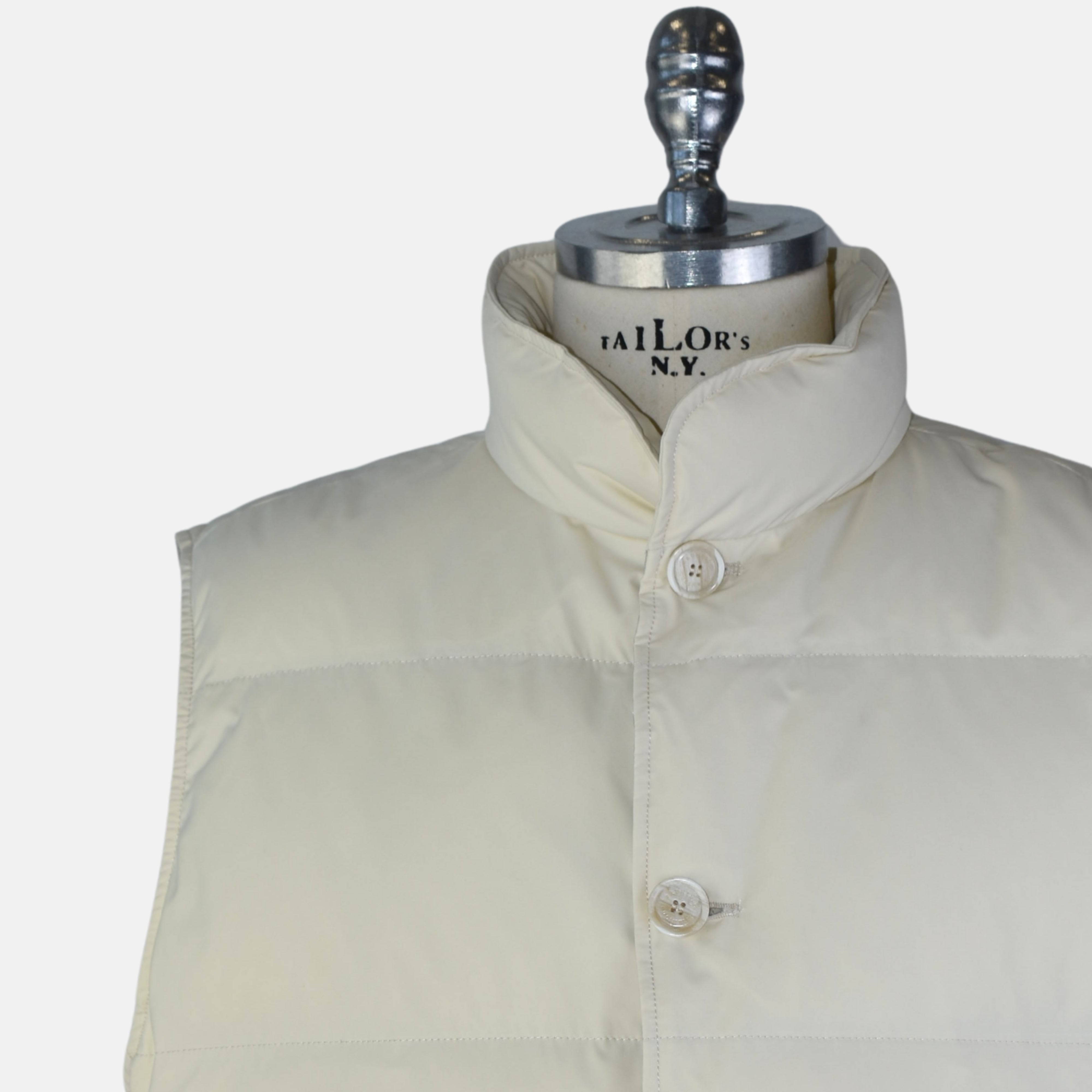 Ecru Down Vest (EU 52)