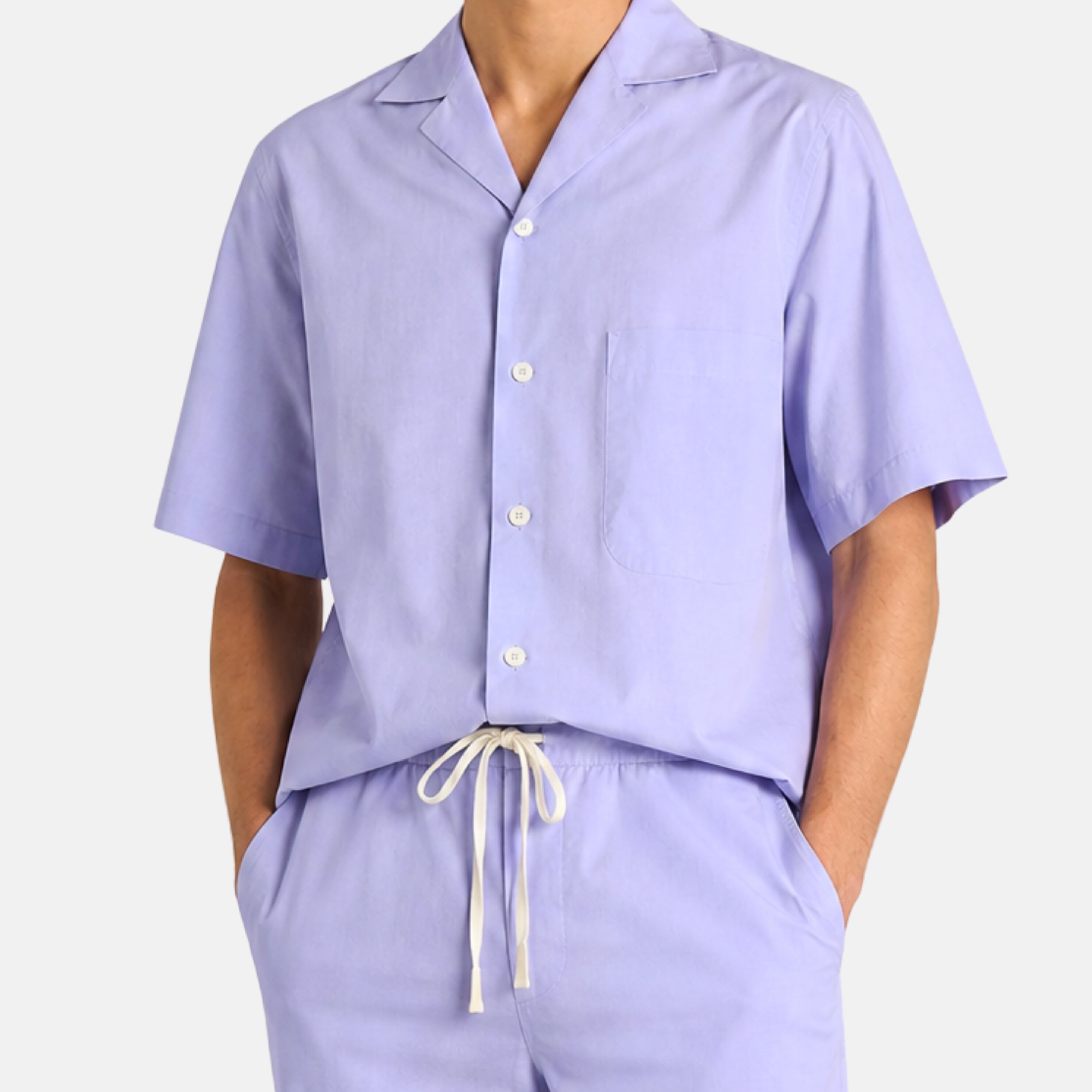 Light Purple Set made of Cotton/Silk (EU 52)