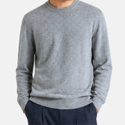 Gray Sweater made of Oasi Cashmere (EU 52)