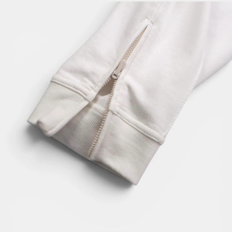 Brunello Cucinelli Beige/White Cotton Jogger Sweatpants – pre-owned luxury menswear at Sanpetuna