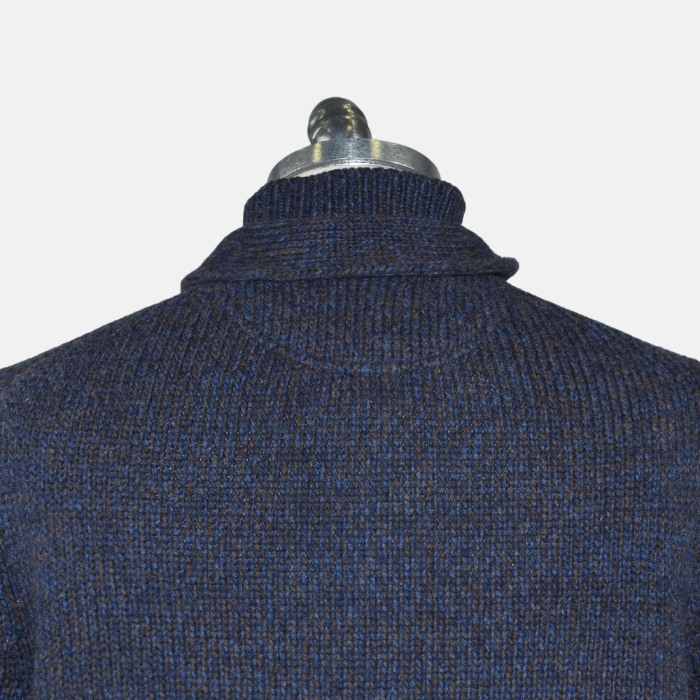Multicolor Cashmere Toggle Cardigan (EU 54)