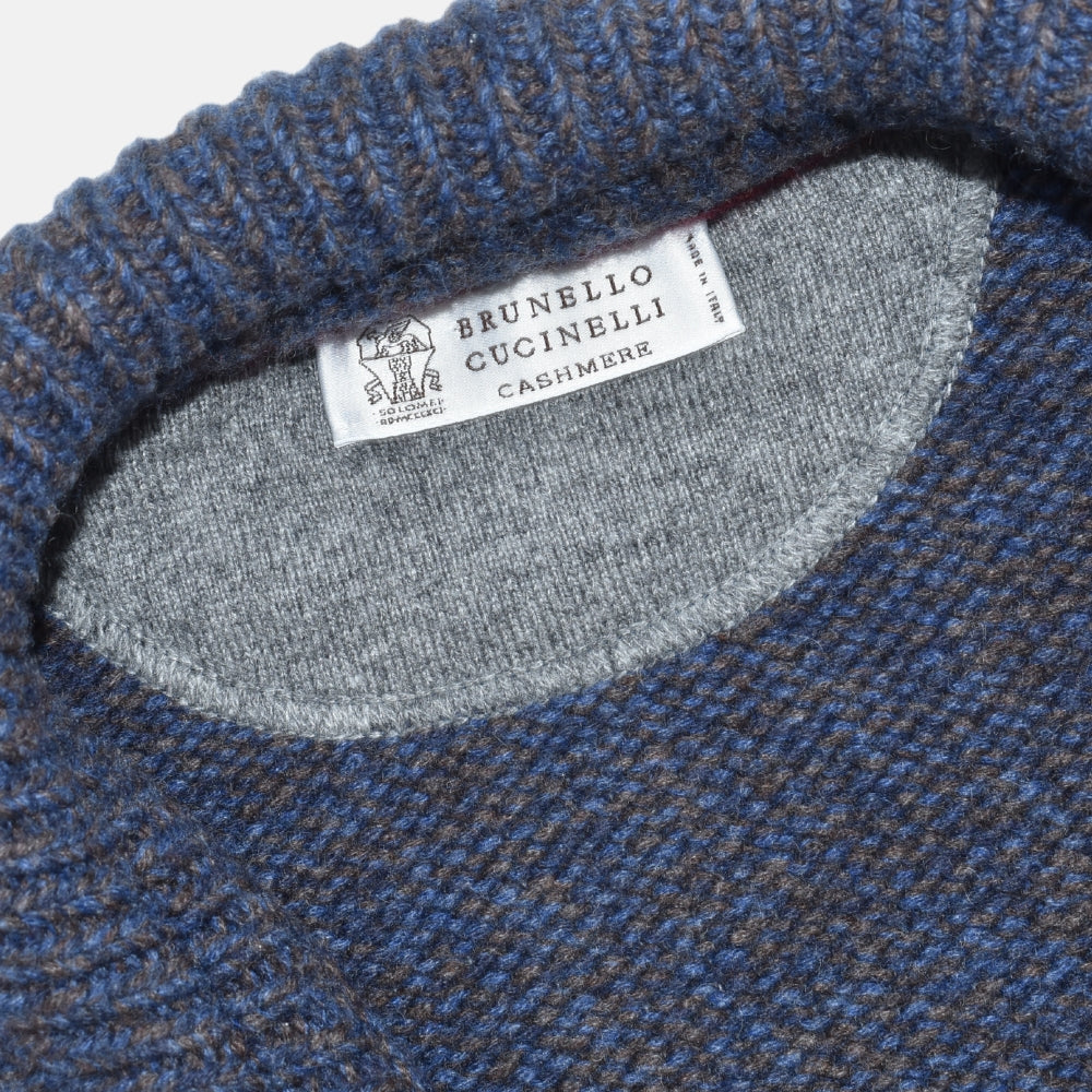 Multicolor Cashmere Toggle Cardigan (EU 54)