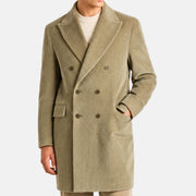 Sand Corduroy Coat made of Cotton (EU 52)