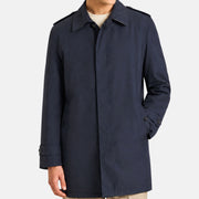Navy Rain Coat made of Nylon/Cotton (XL)