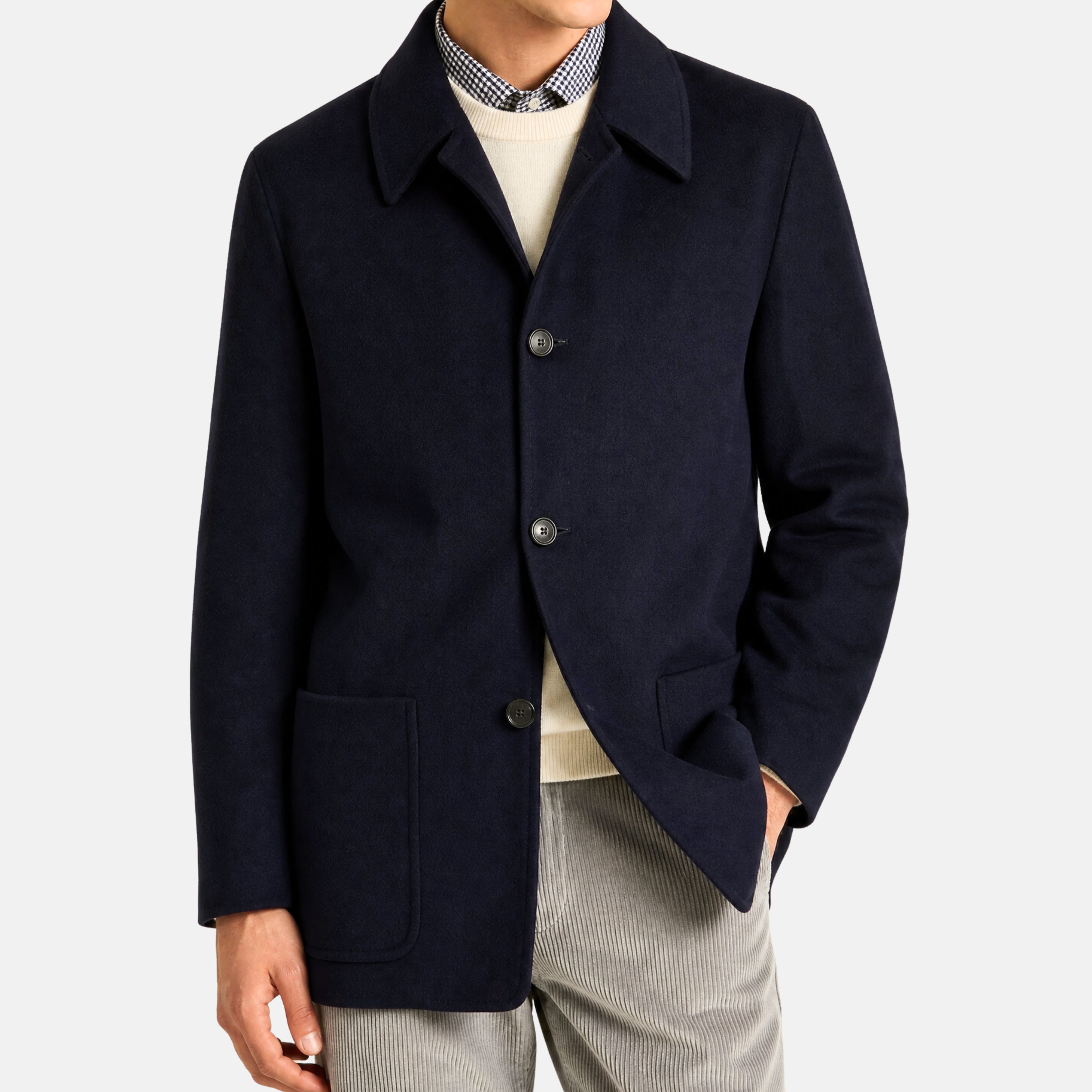 Navy Jacket made of Cashmere (EU 50)