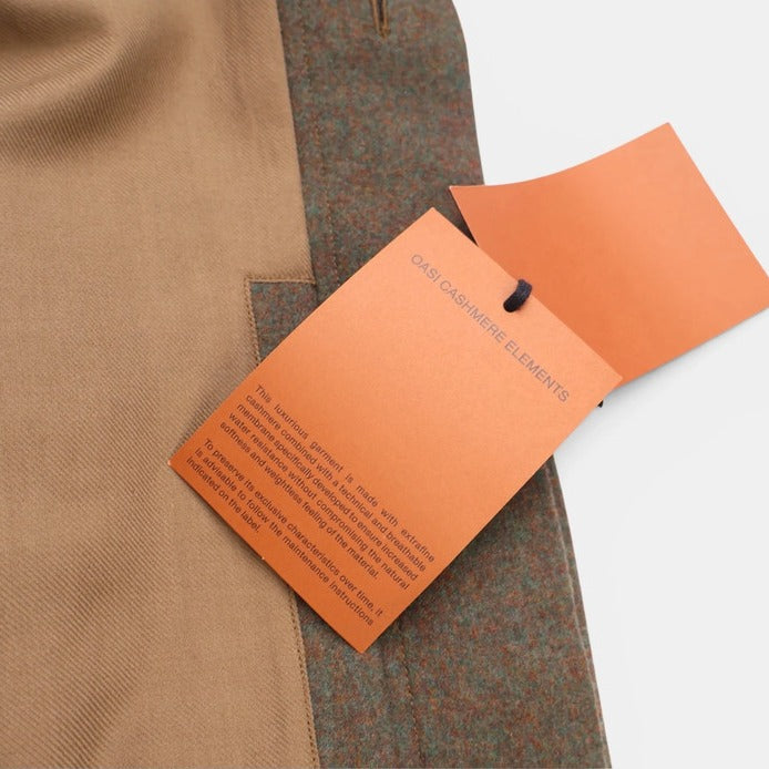 Zegna Green Oasi Cashmere Overshirt Jacket – pre-owned luxury menswear at Sanpetuna