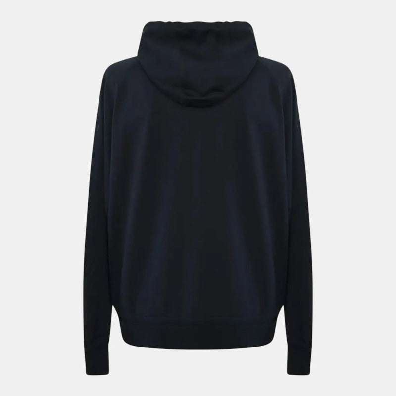 Zegna Navy Hooded Bomber – pre-owned luxury menswear at Sanpetuna