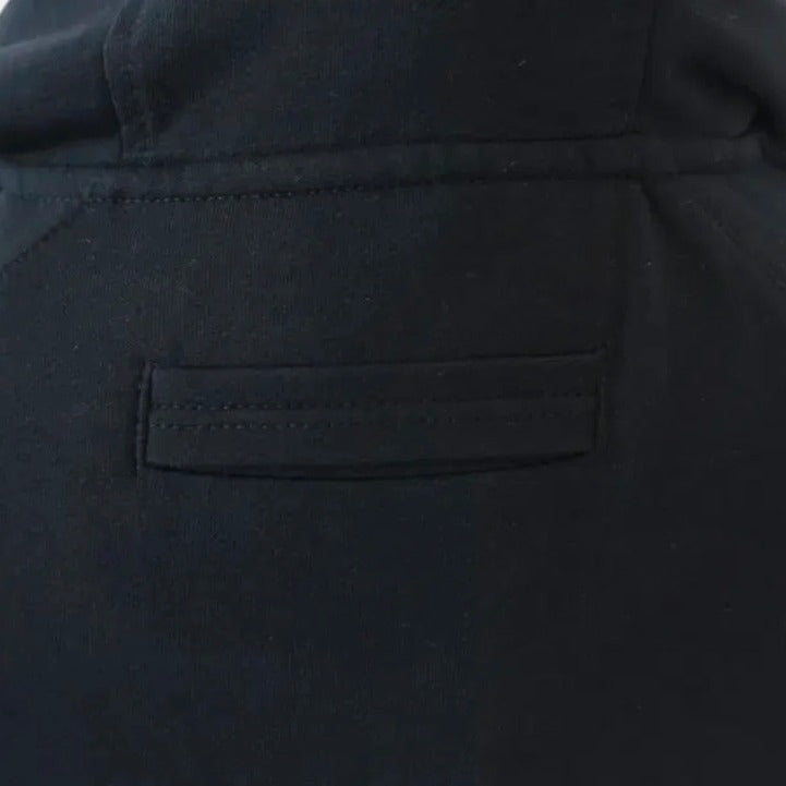 Zegna Navy Hooded Bomber – pre-owned luxury menswear at Sanpetuna