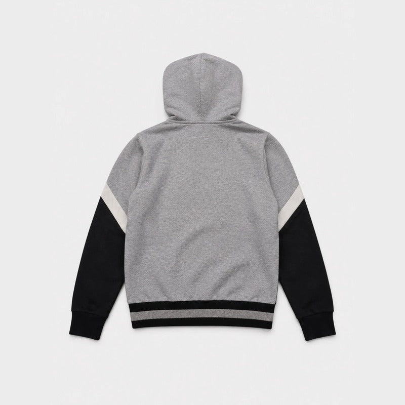 Zegna Grey/Black Cotton Hooded Bomber – pre-owned luxury menswear at Sanpetuna