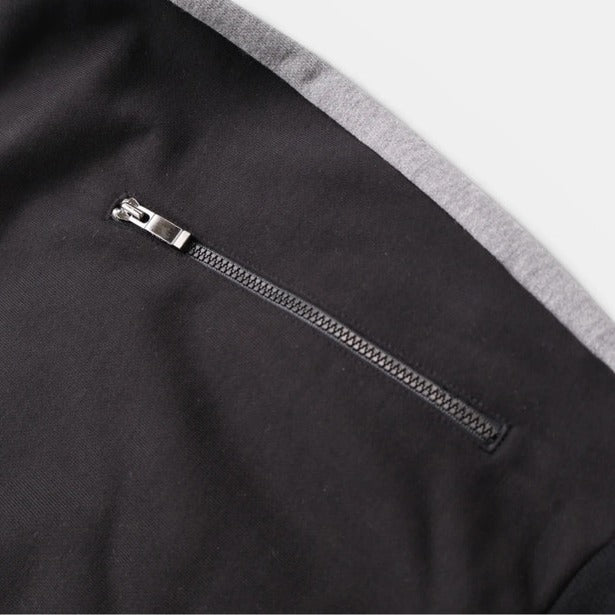 Zegna Grey/Black Cotton Hooded Bomber – pre-owned luxury menswear at Sanpetuna