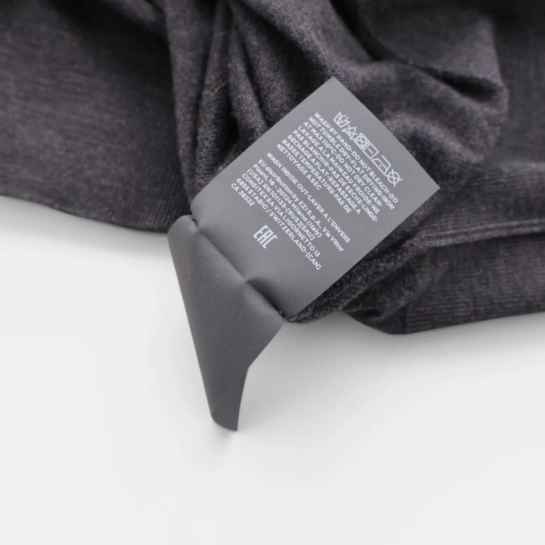 Zegna Grey 12milmil12 Wool Sweater – pre-owned luxury menswear at Sanpetuna
