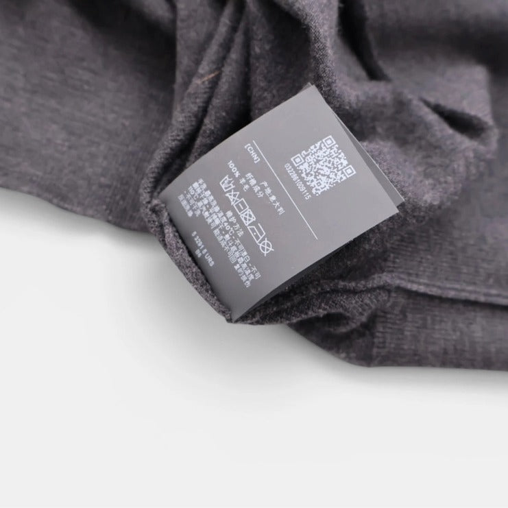 Zegna Grey 12milmil12 Wool Sweater – pre-owned luxury menswear at Sanpetuna