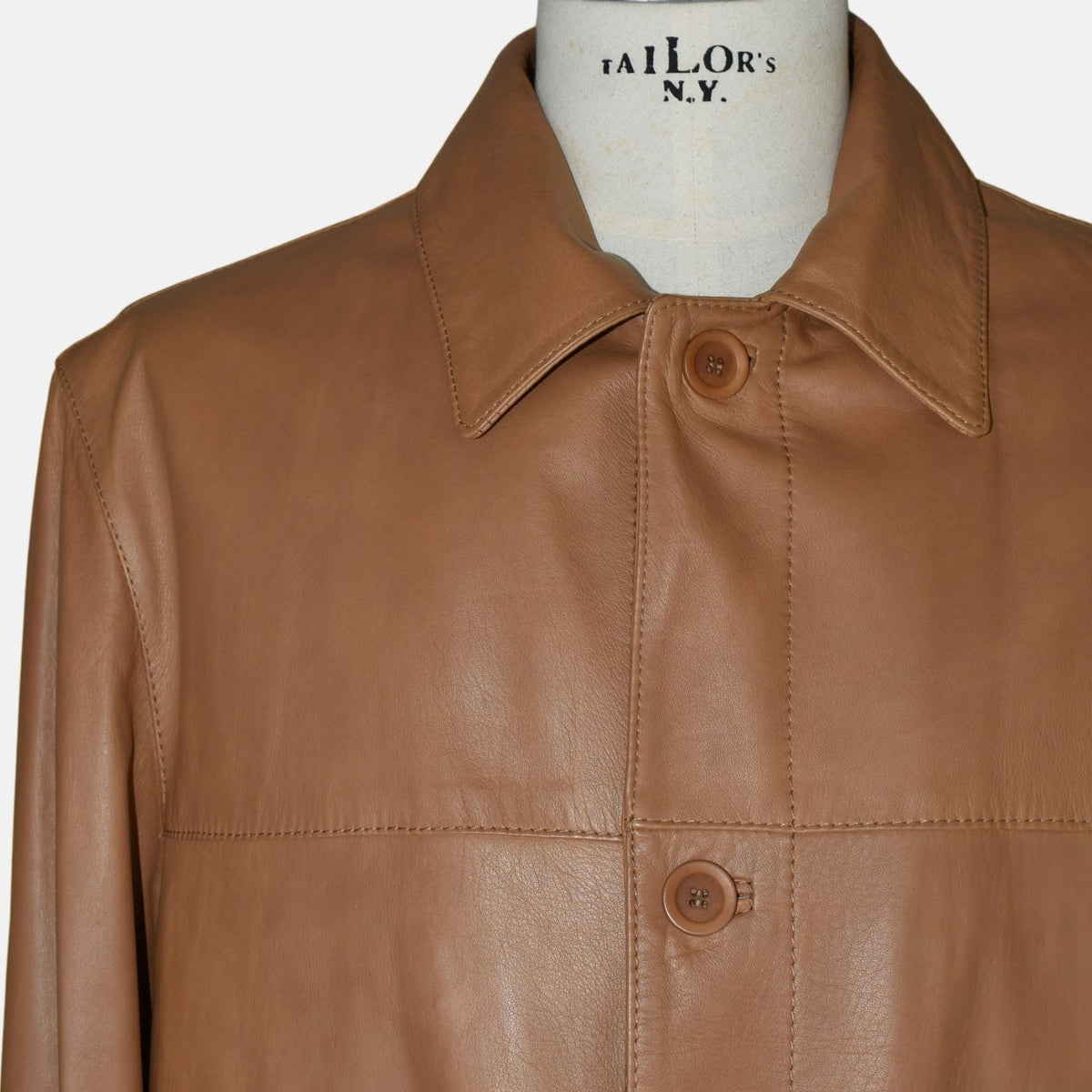 Camel Leather Jacket