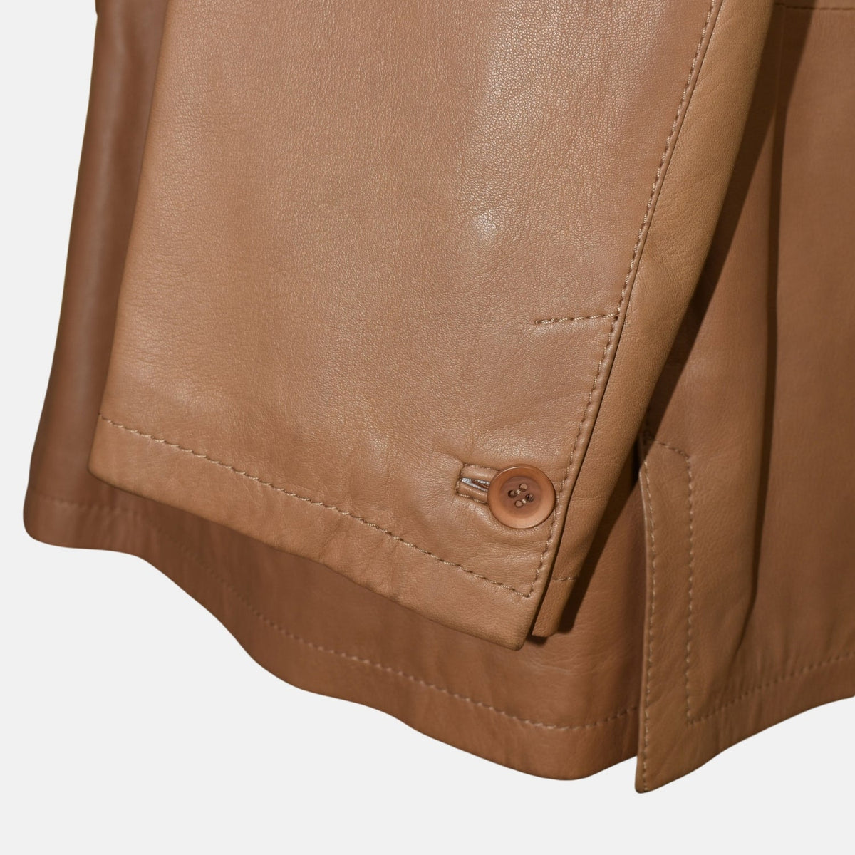 Camel Leather Jacket